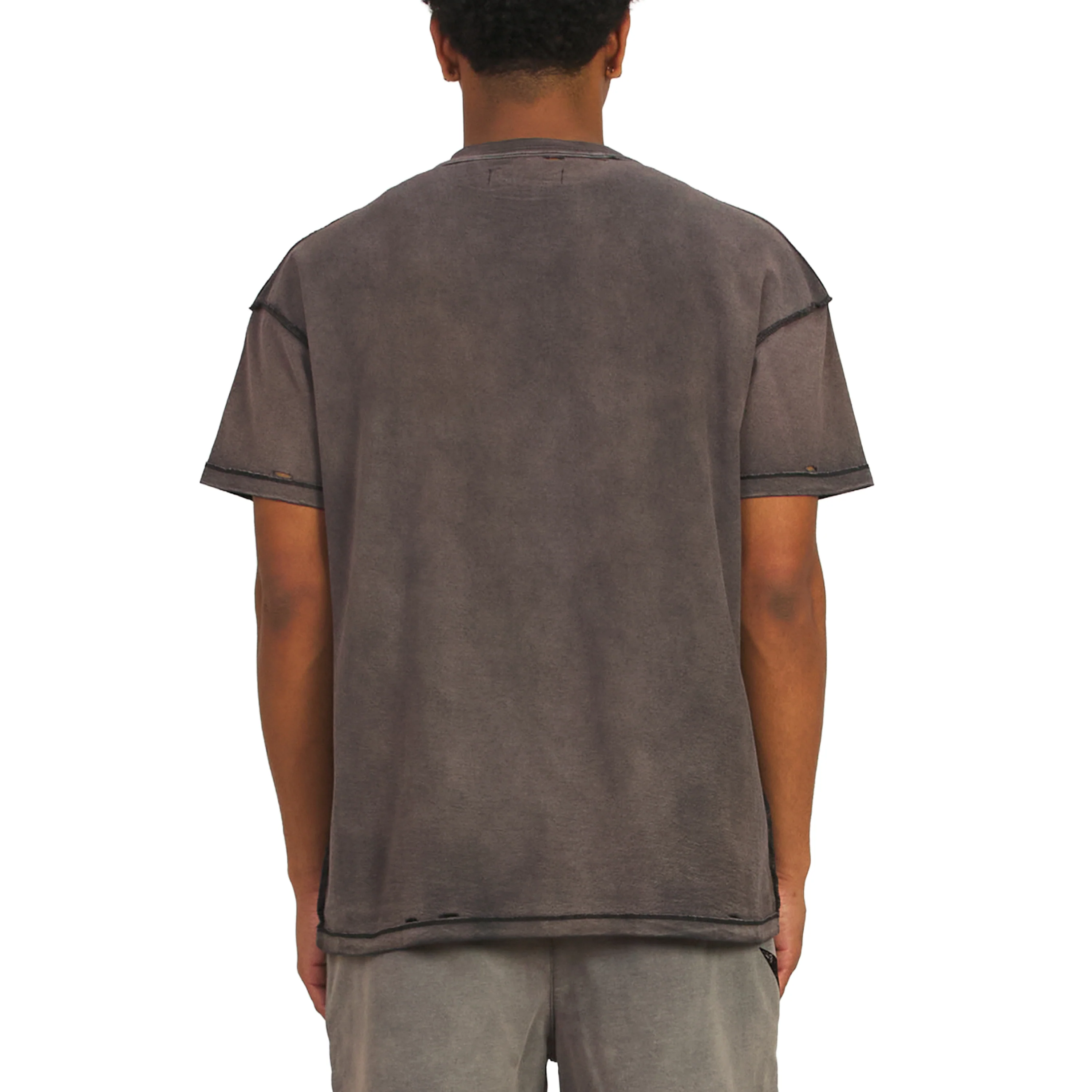 Stencil Tee | Black - Image 4