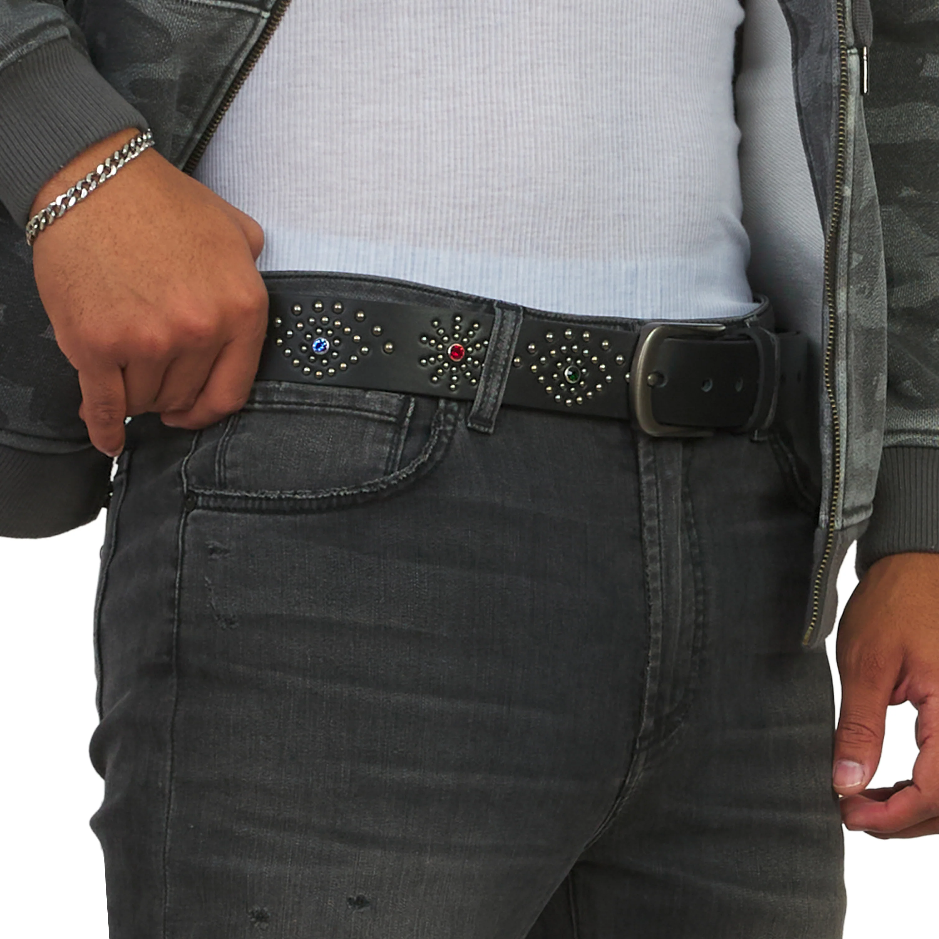 Studded Belt | Black - Image 2