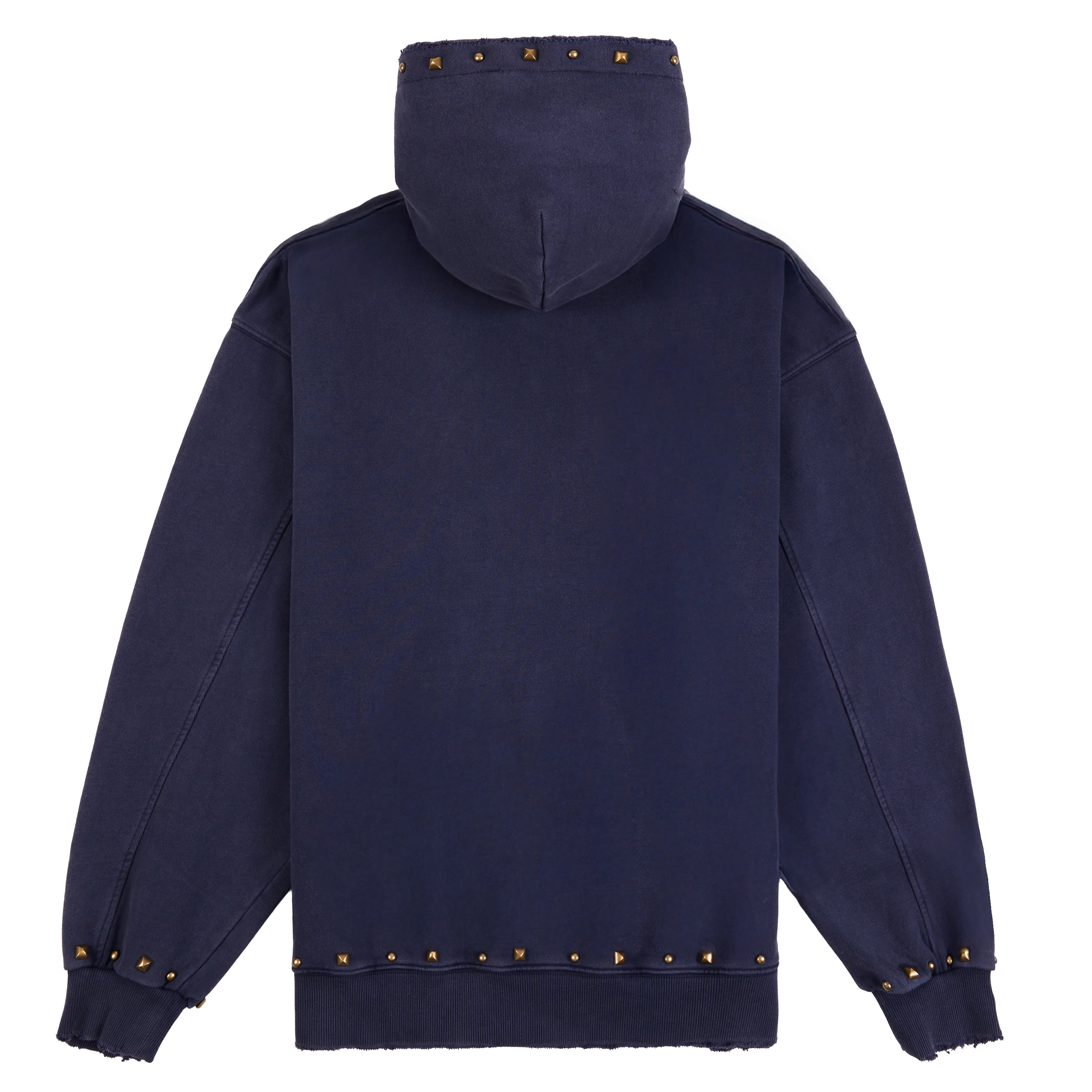 Studded Logo Hoodie | Navy/Columbia - Image 4
