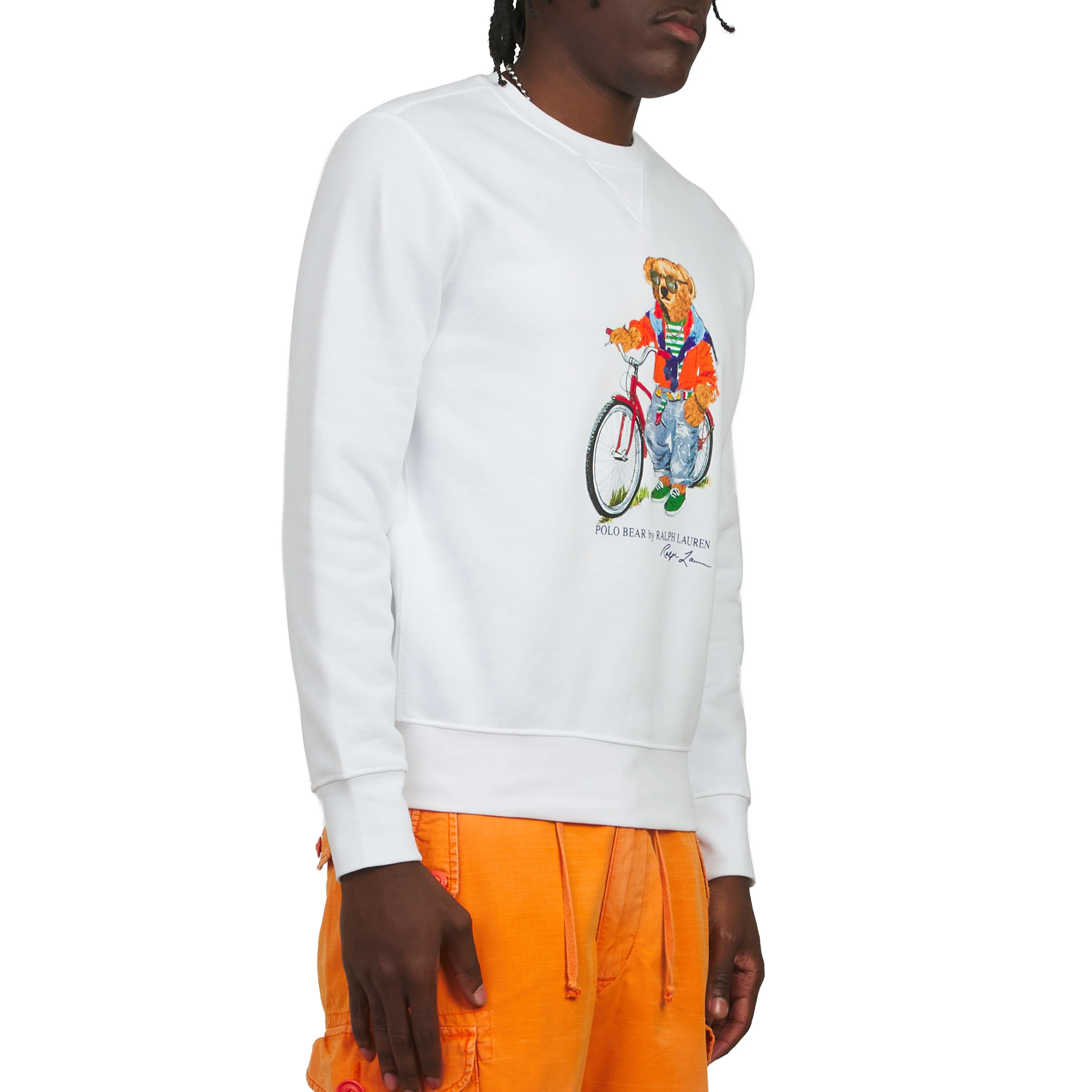 Summer Bear Sweatshirt | White - Image 2
