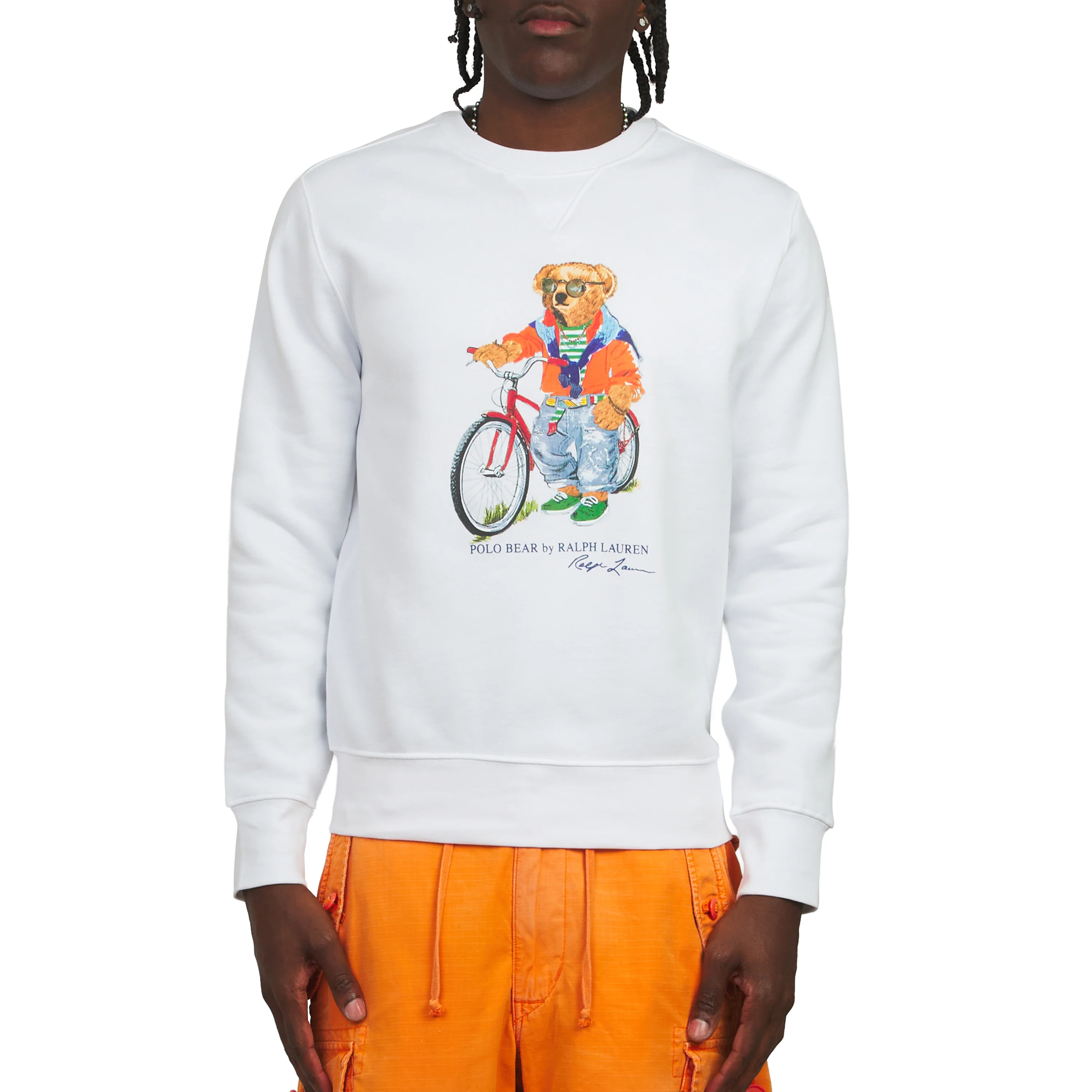 Summer Bear Sweatshirt | White - Image 3