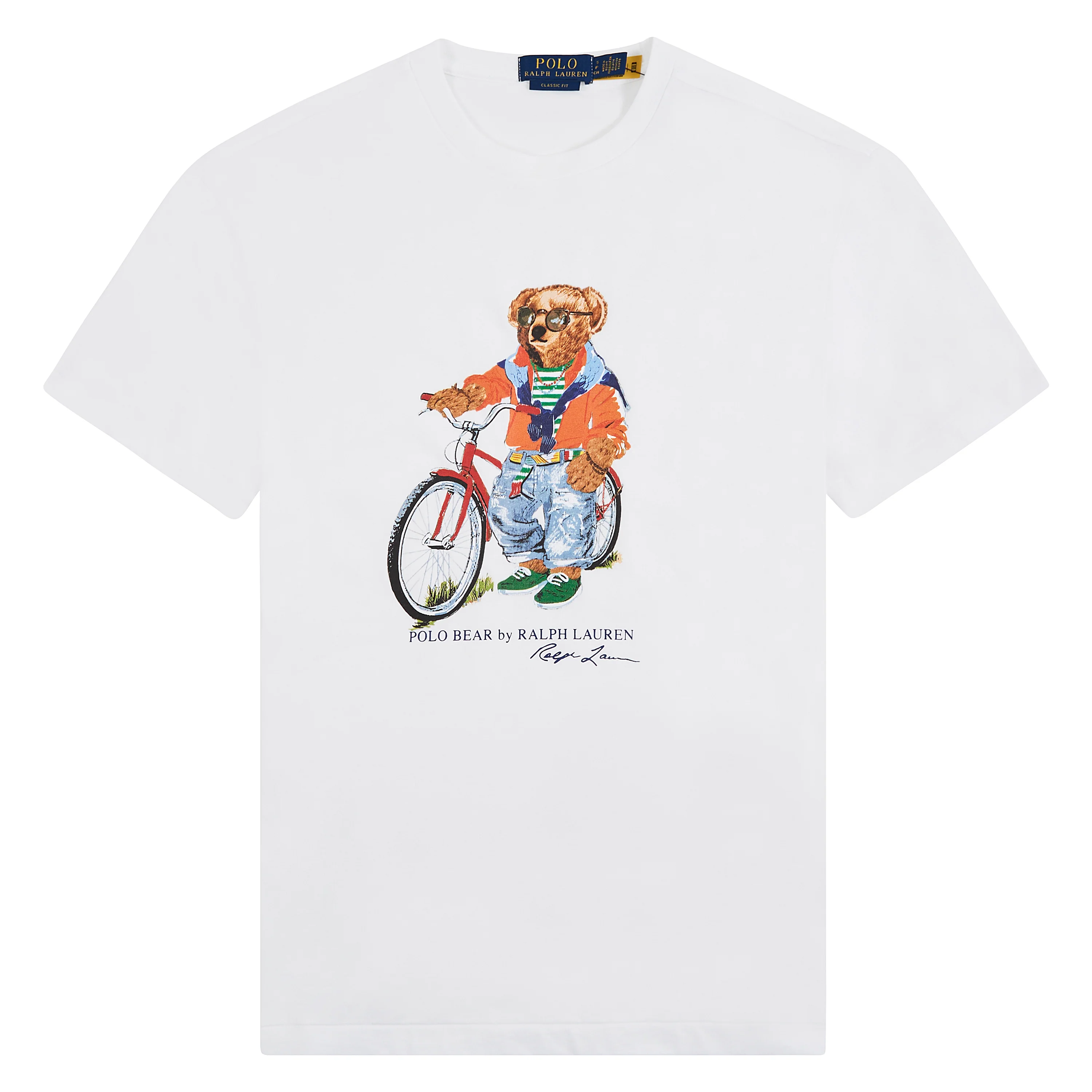 Summer Bear Tee | White