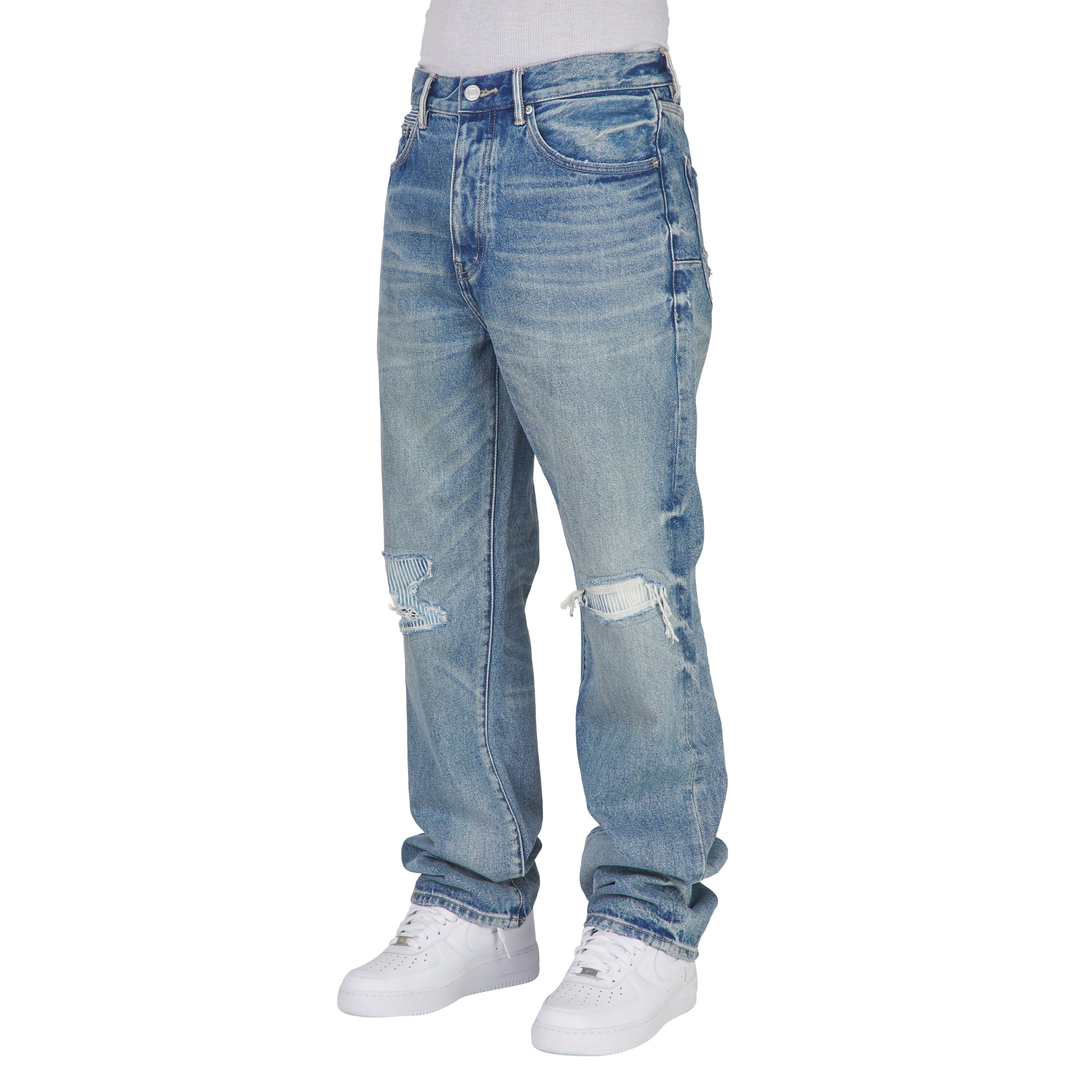 Sun Faded Hickory Denim - Image 4
