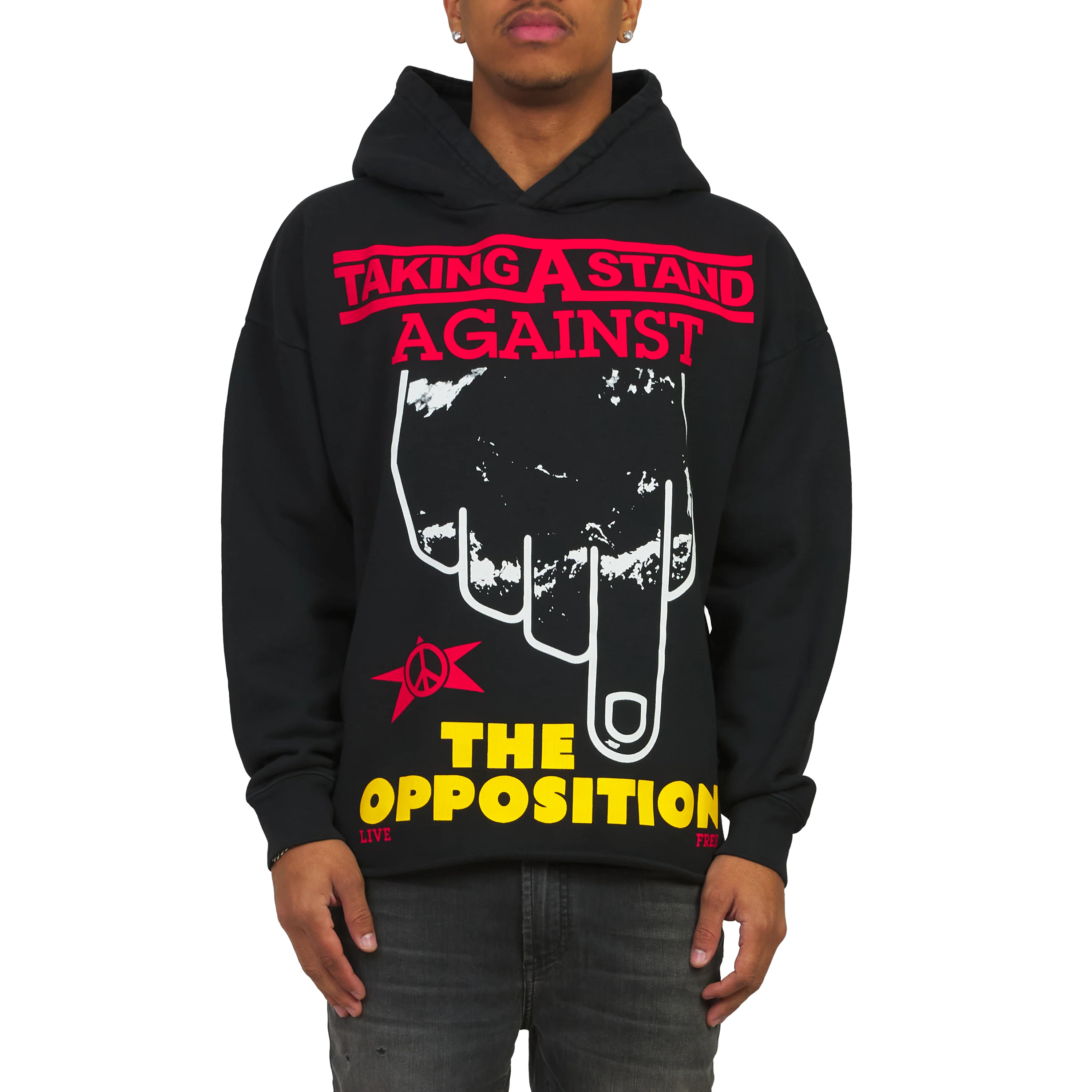Take A Stand Hoodie | Black - Image 3