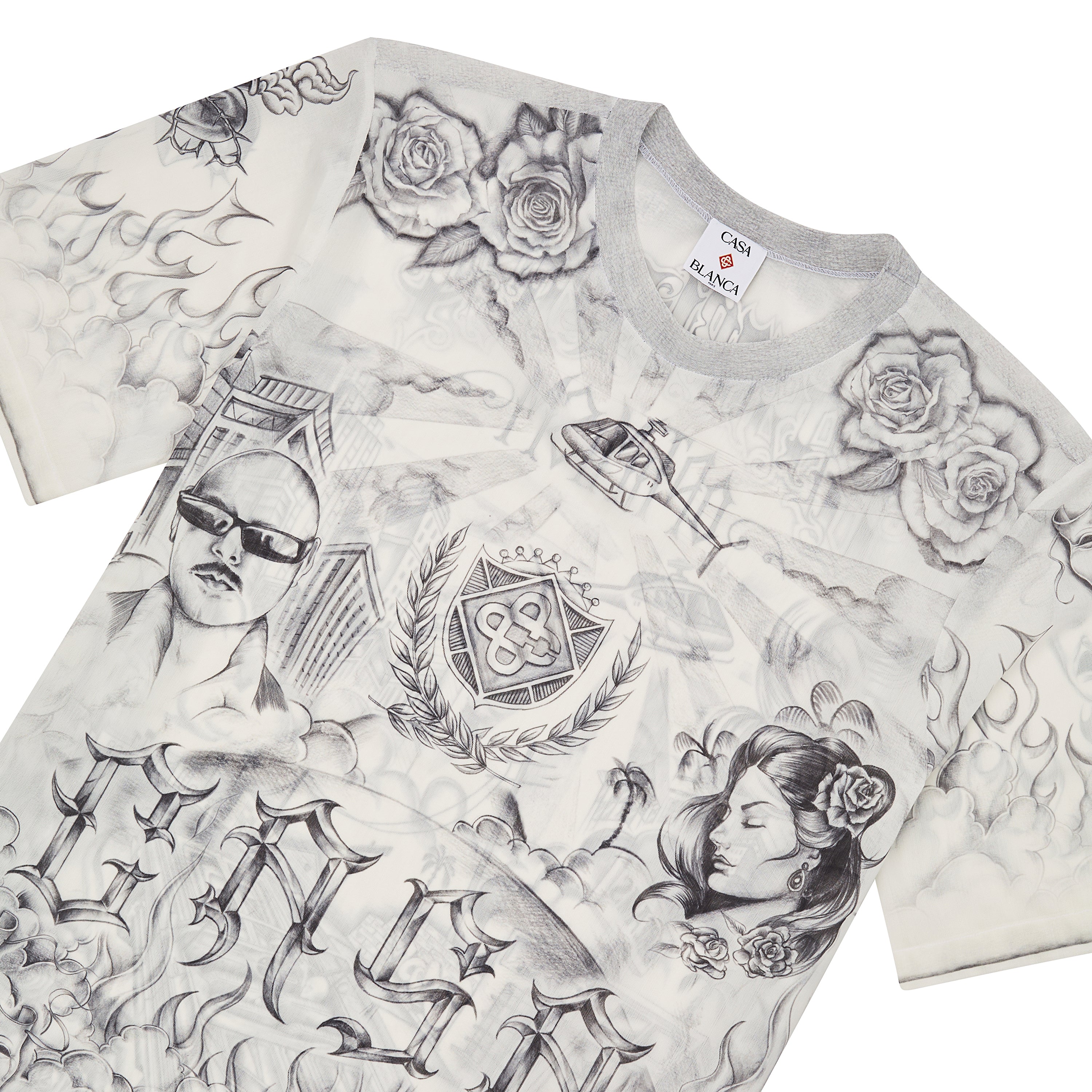 Tattoo Mesh Tee - Image 3