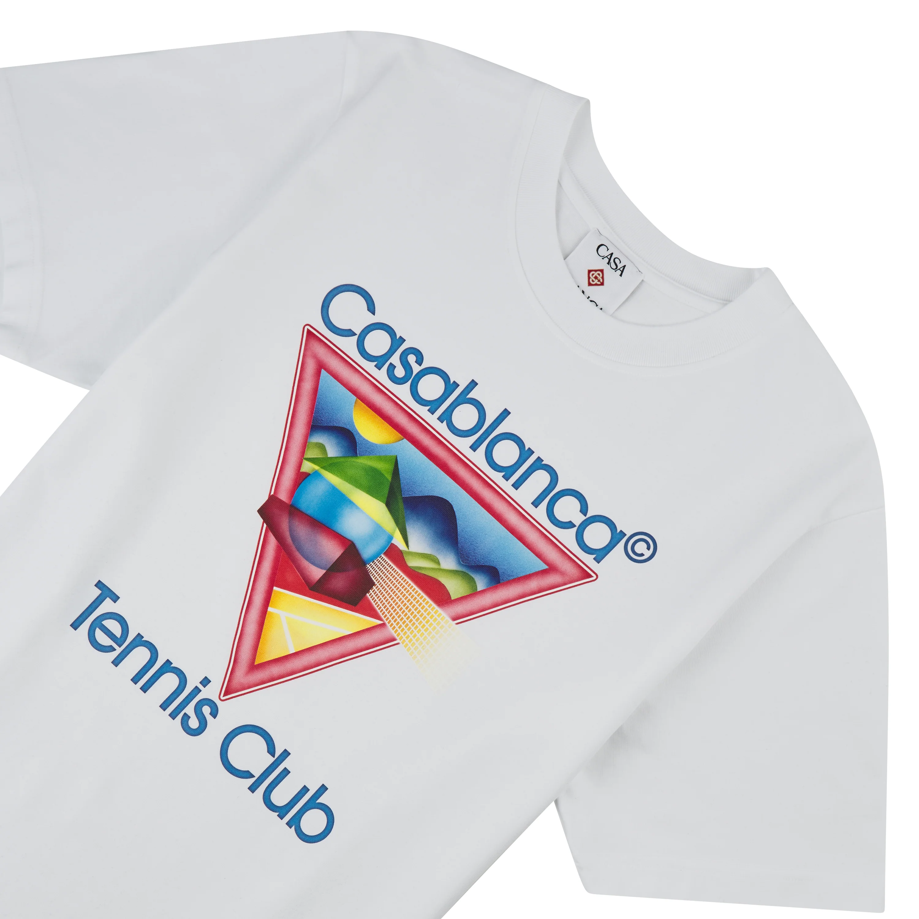 Tennis Club Icon Tee | White - Image 3