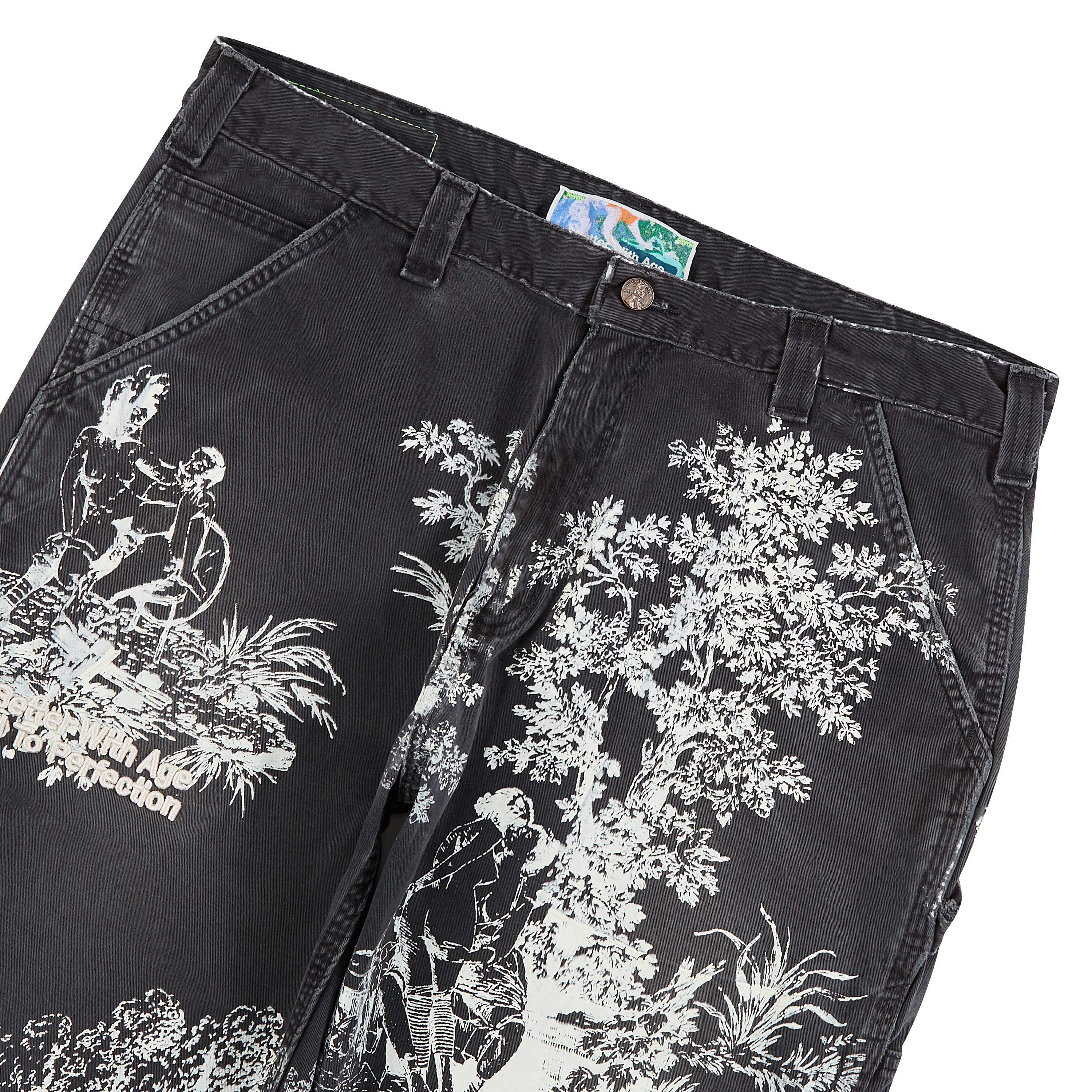 Teresa Carpenter Trouser | Charcoal Wash - Image 4