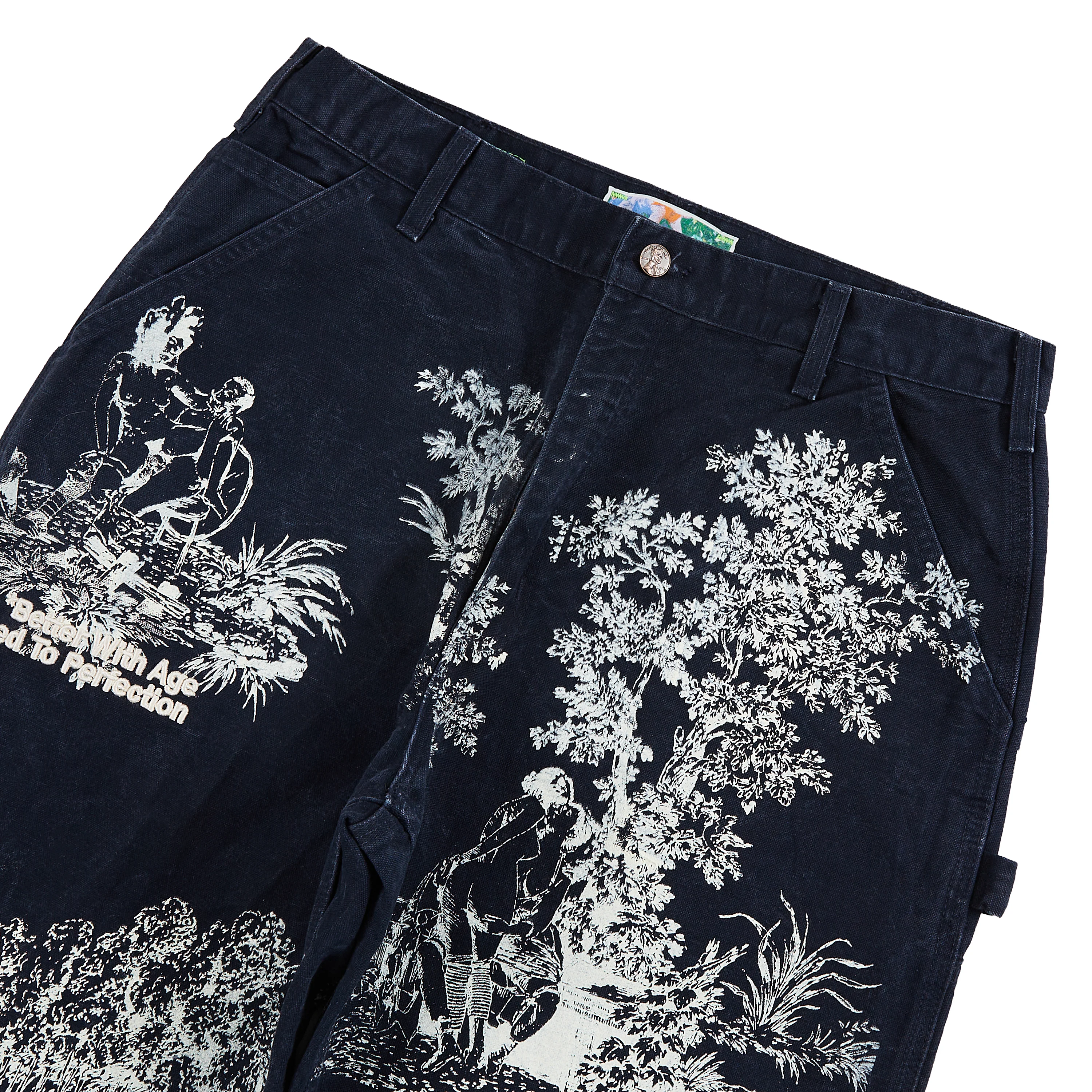 Teresa Carpenter Trouser | Navy Wash - Image 4