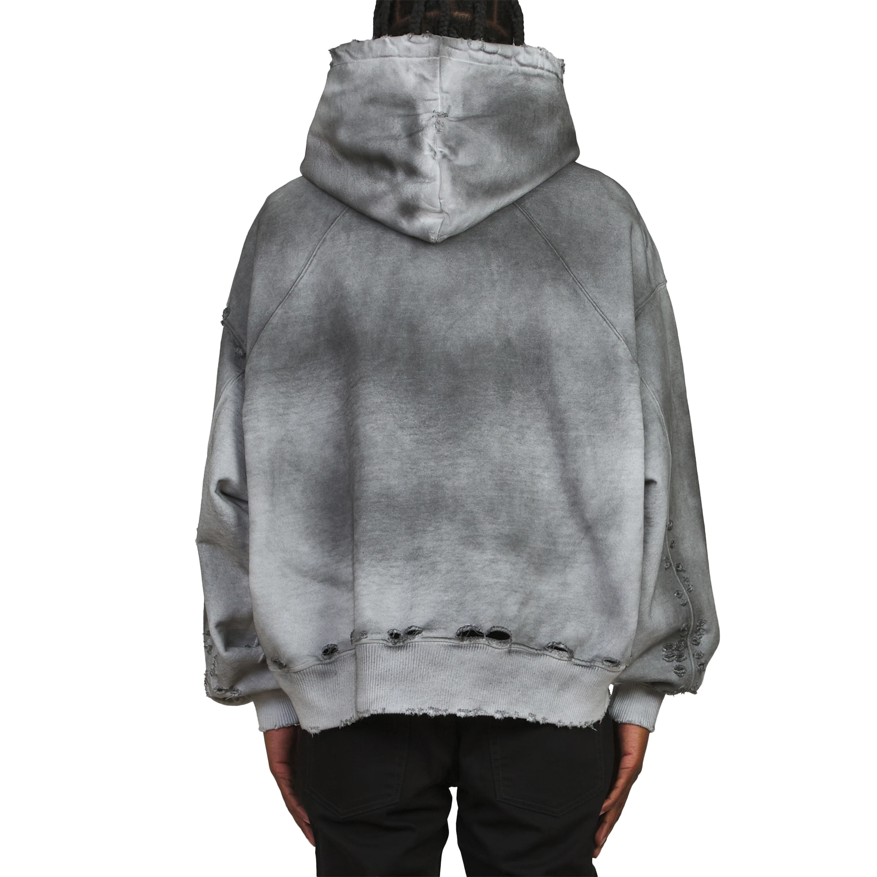 TFU Zip Hoodie | Dirty White - Image 4
