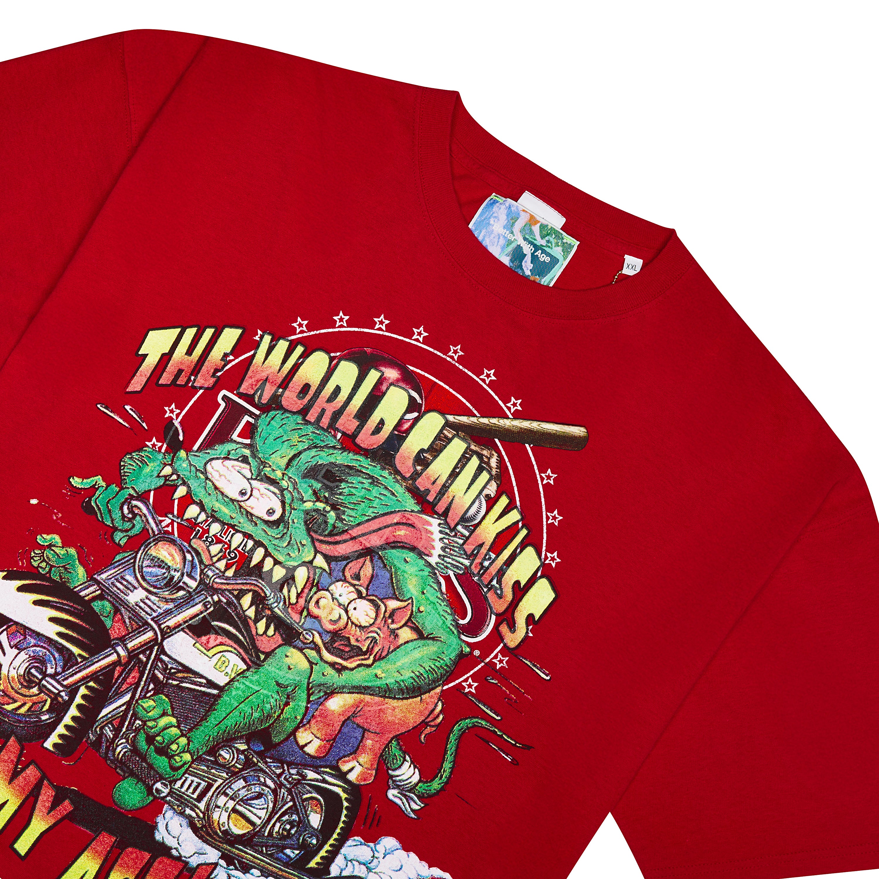 The Kiss Tee | Red - Image 3