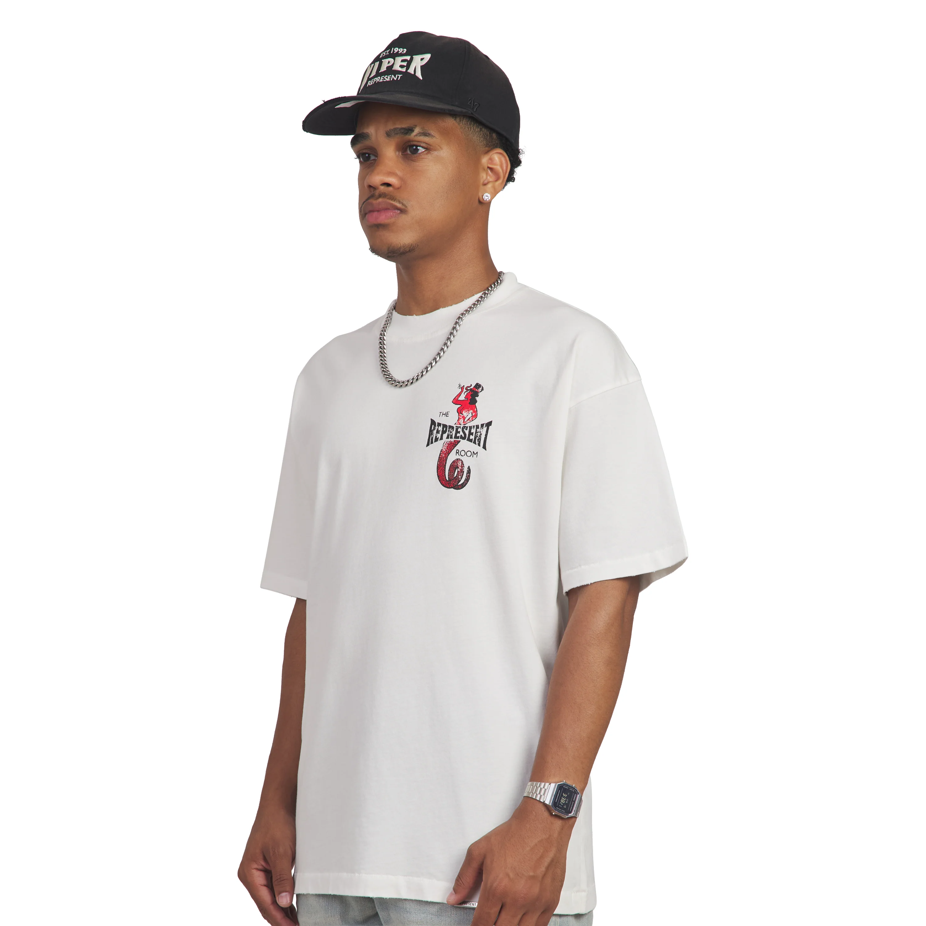 The Viper Room Dice Tee | Flat White - Image 2