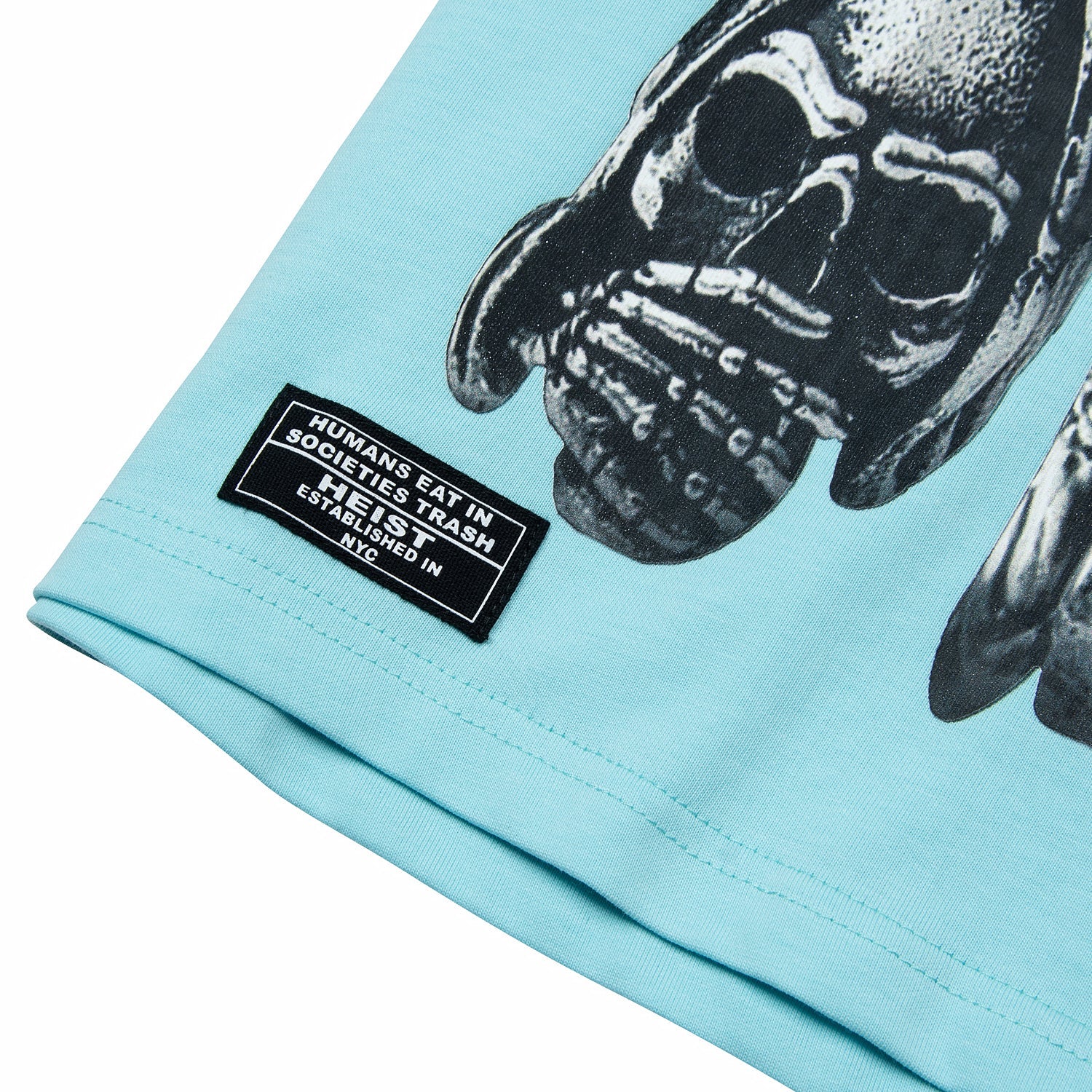 Trust No One Tee | Aqua - Image 4