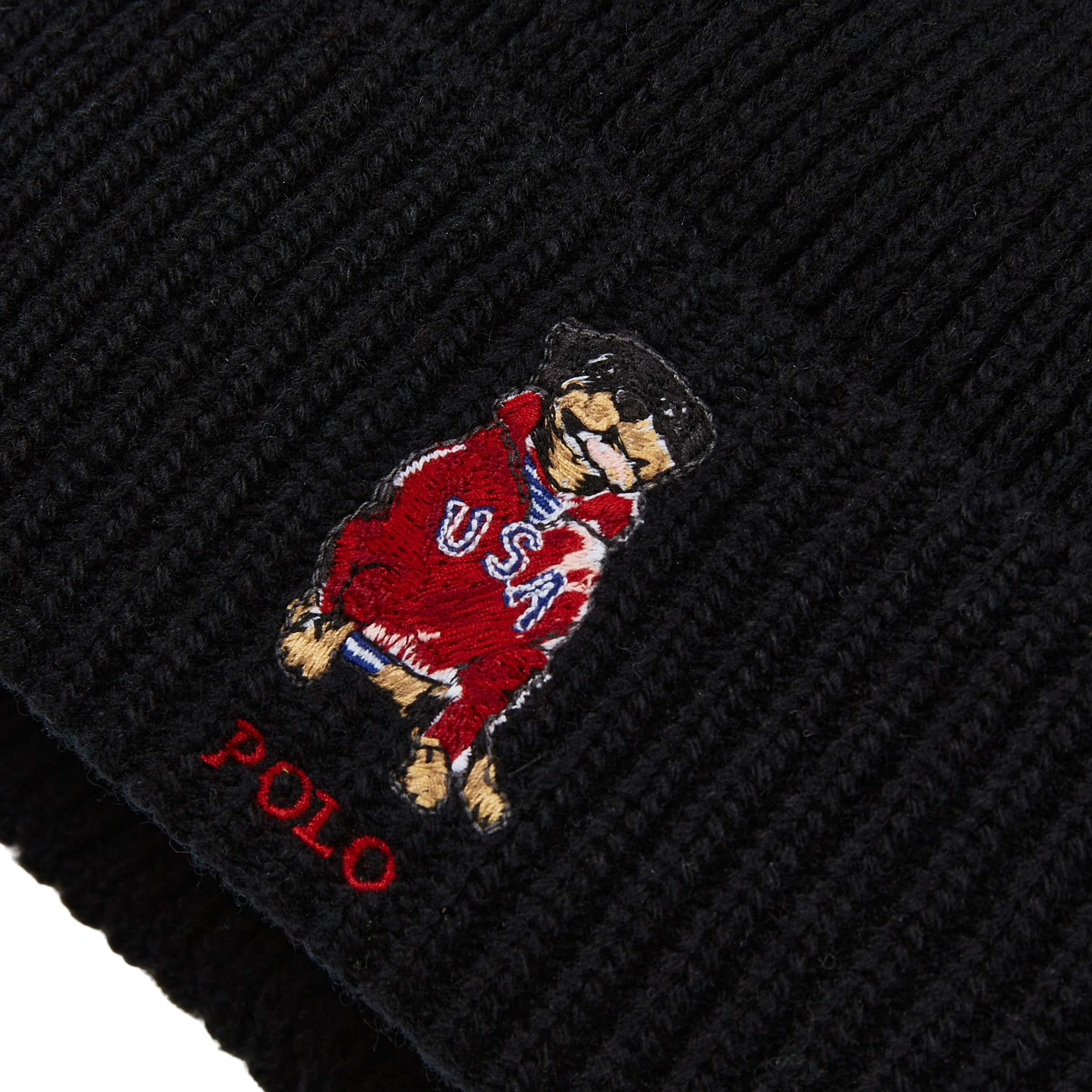 USA Dog Beanie | Black - Image 3