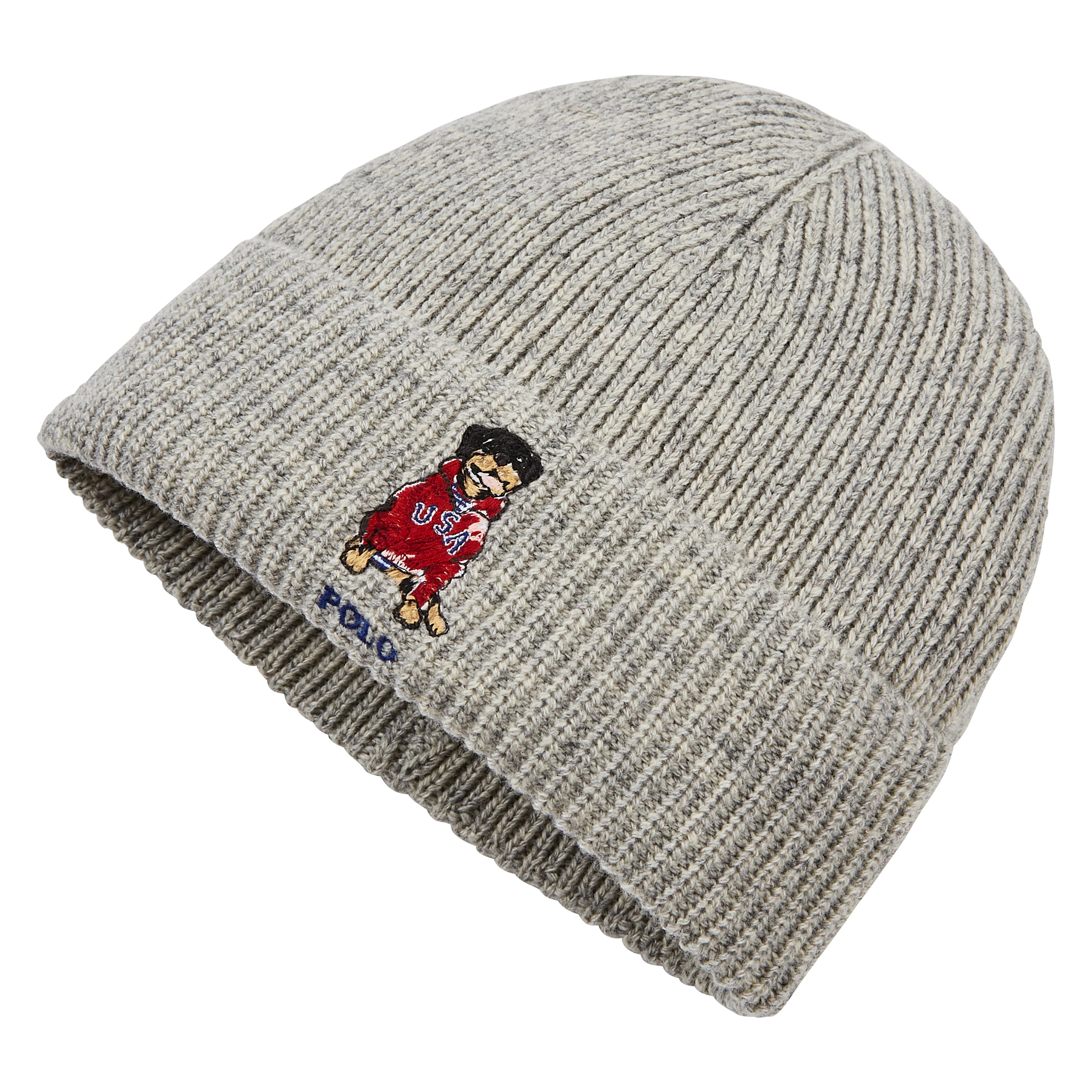 USA Dog Beanie | Andover Heather - Image 2
