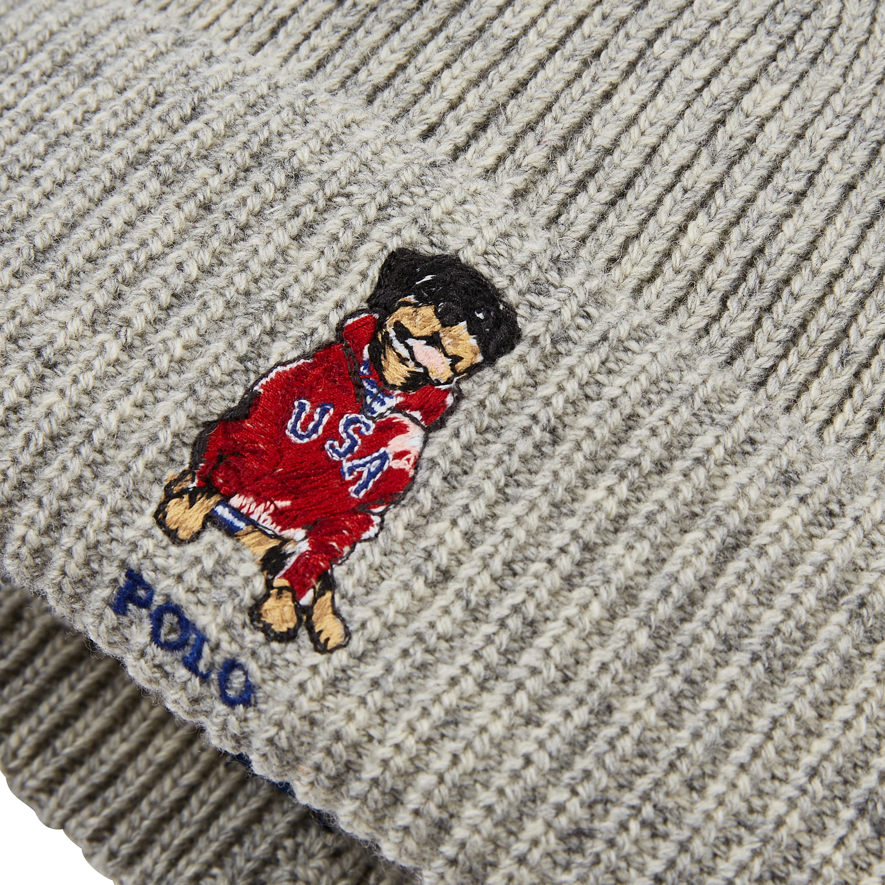 USA Dog Beanie | Andover Heather - Image 3