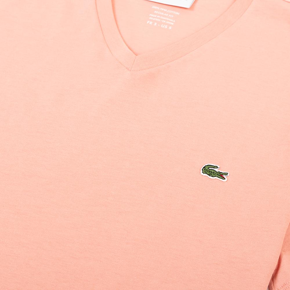 V-Neck Basic Tee | Elf Pink - Image 3