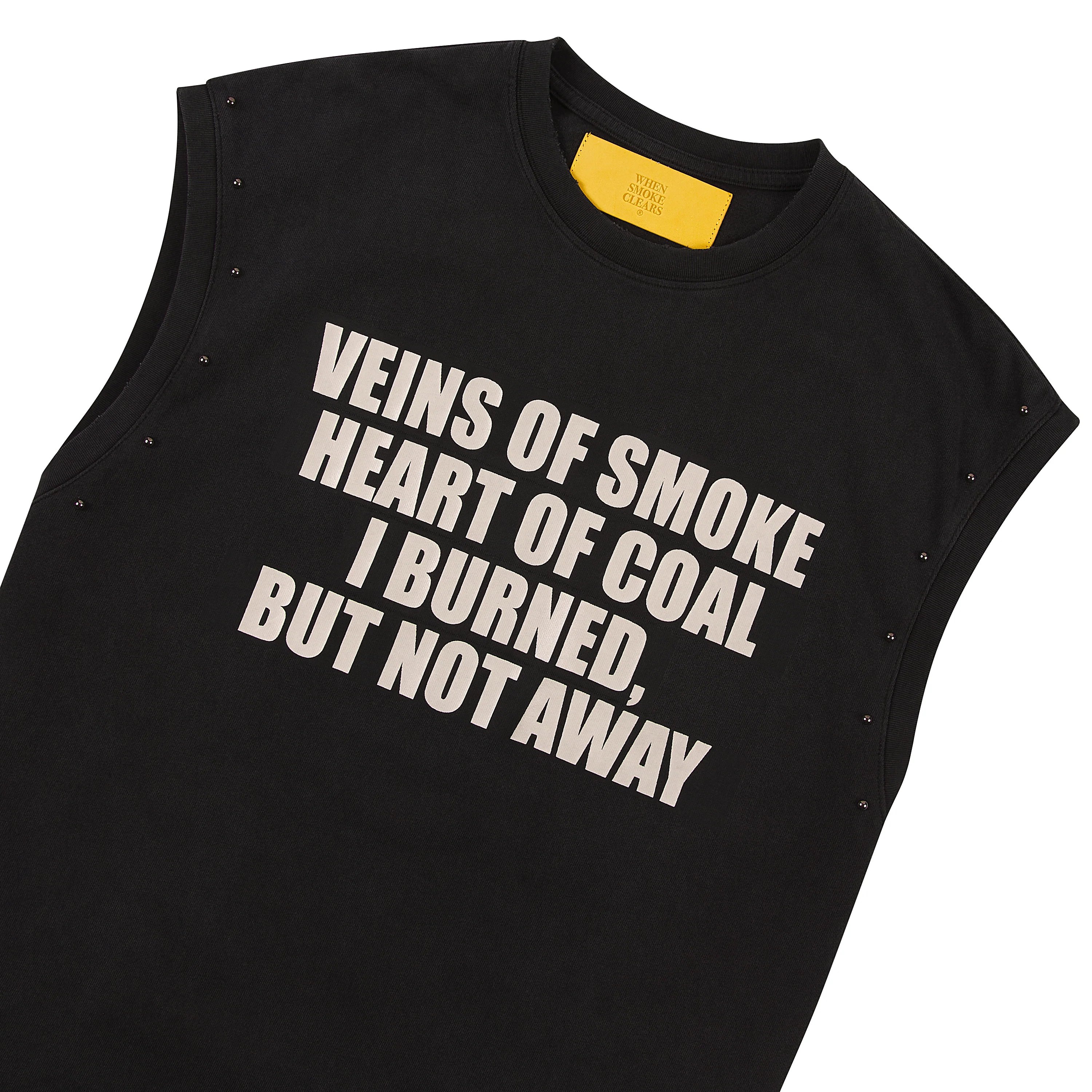 Veins Diamond Sleeveless Tee - Image 4