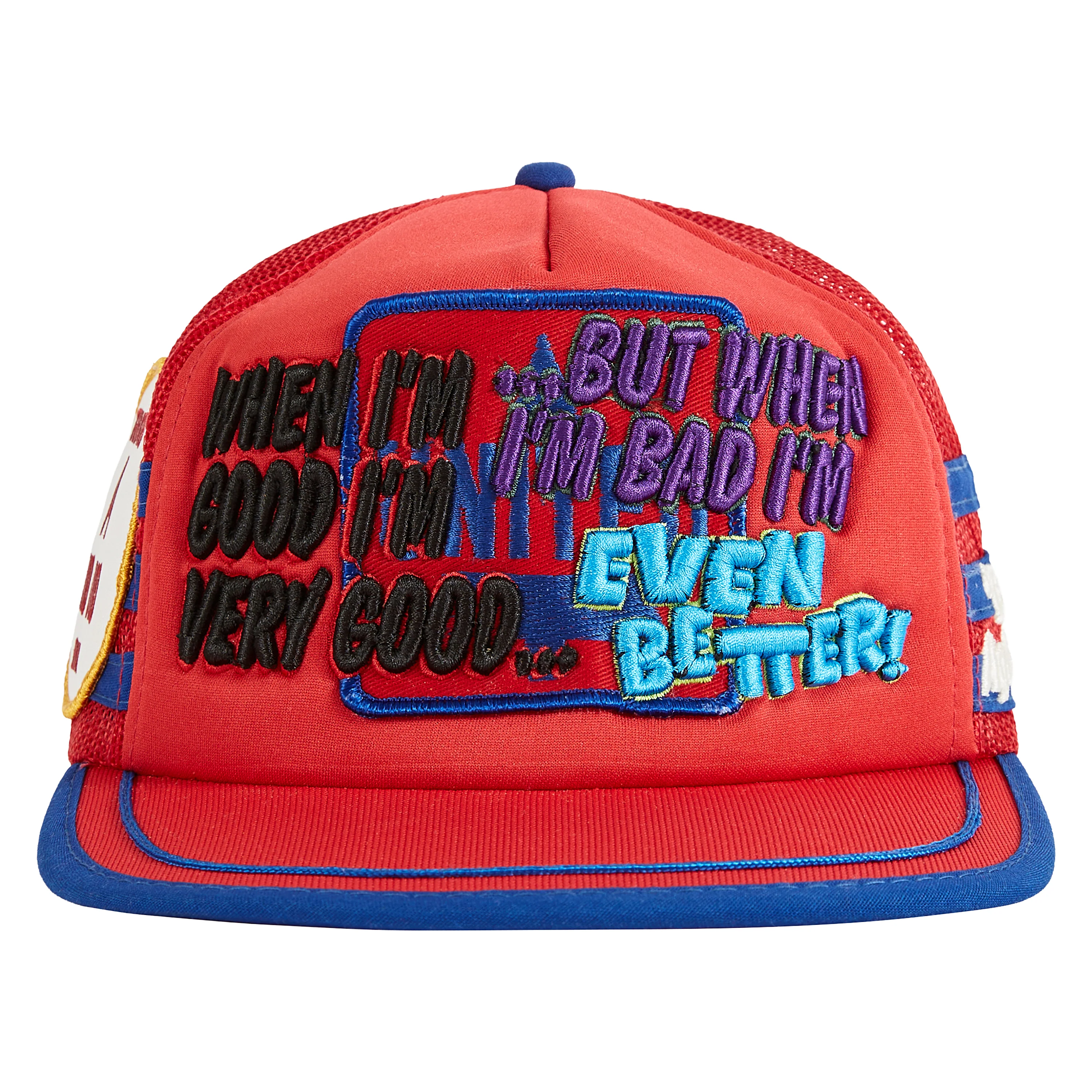 Very Good Vintage Hat | Red/Blue