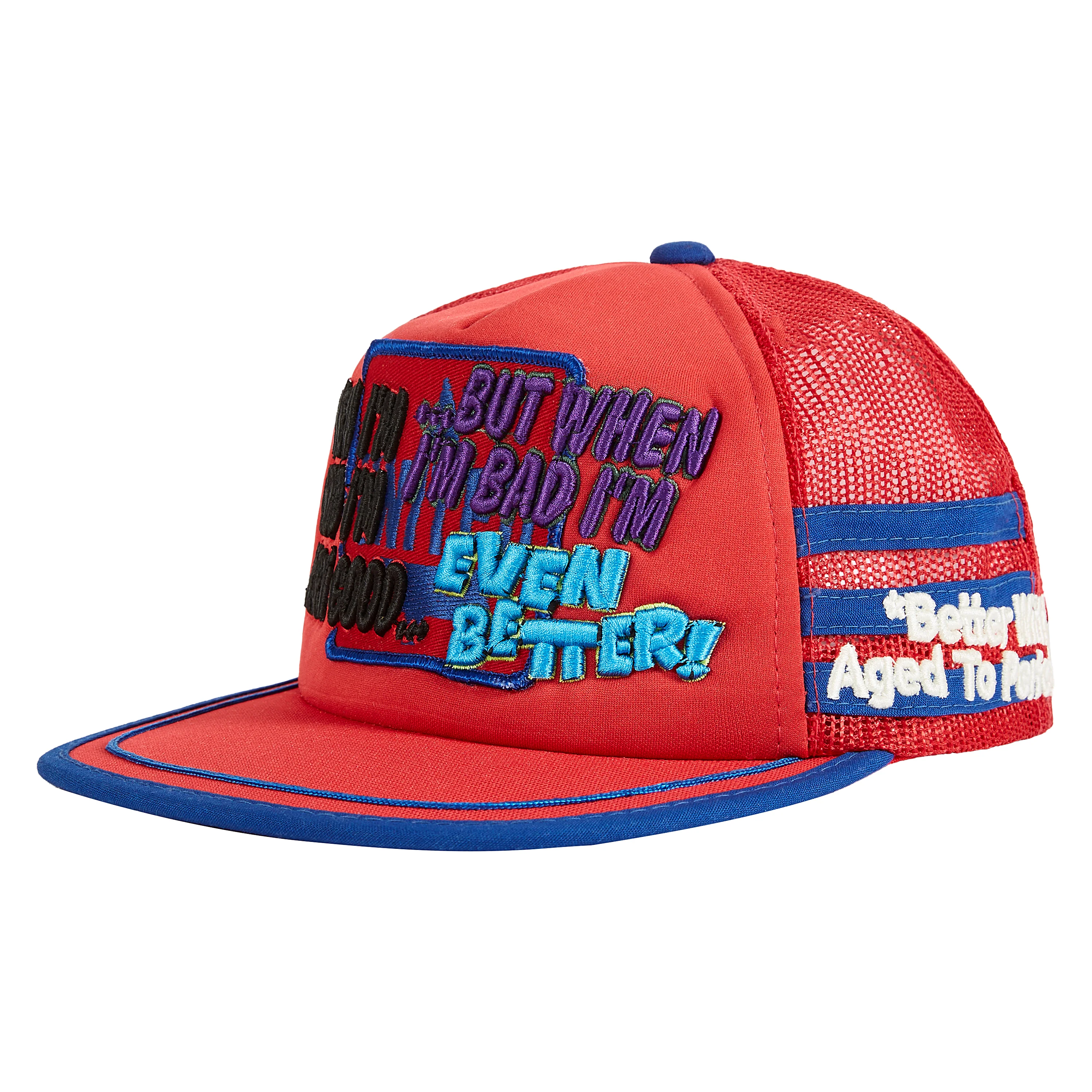 Very Good Vintage Hat | Red/Blue - Image 2
