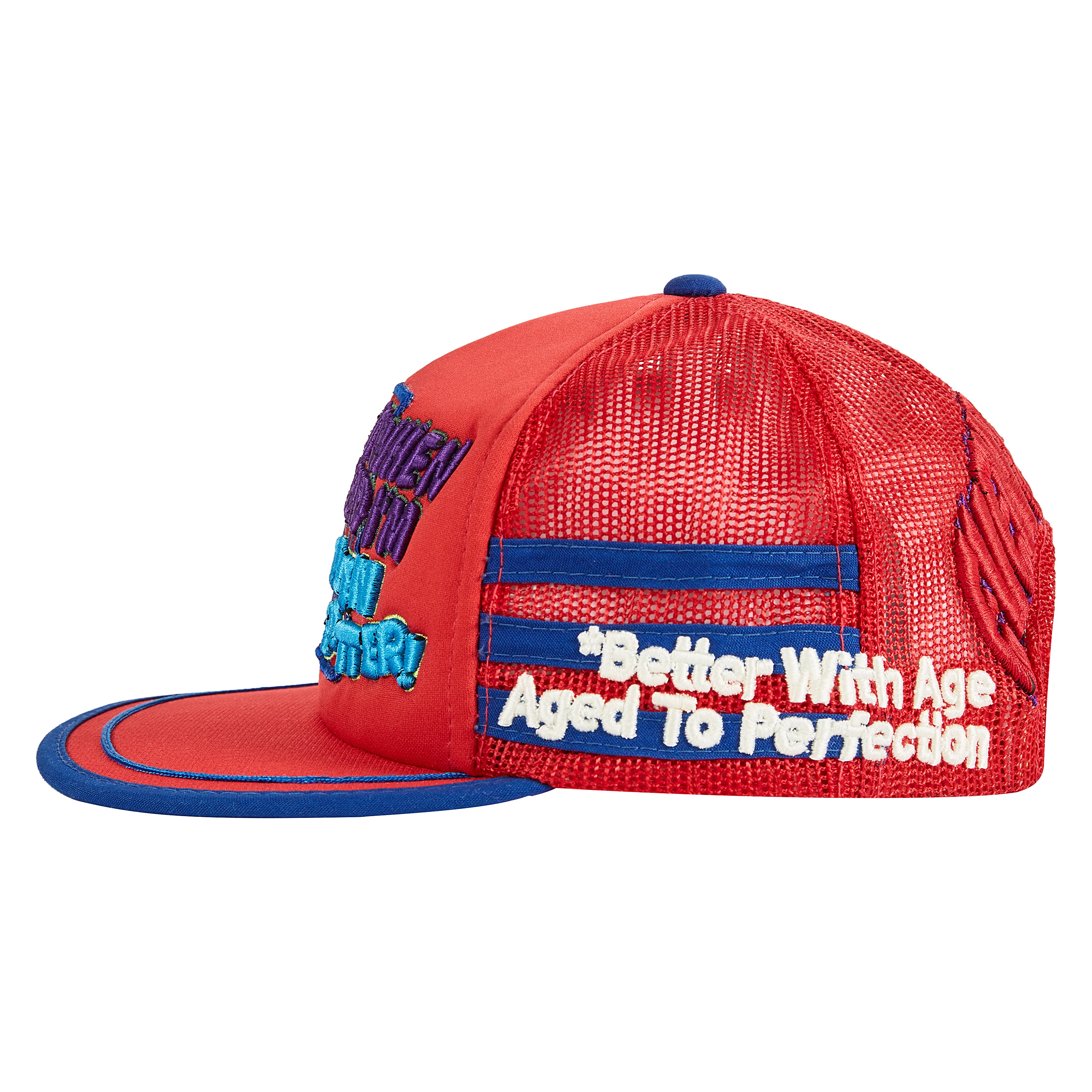 Very Good Vintage Hat | Red/Blue - Image 3