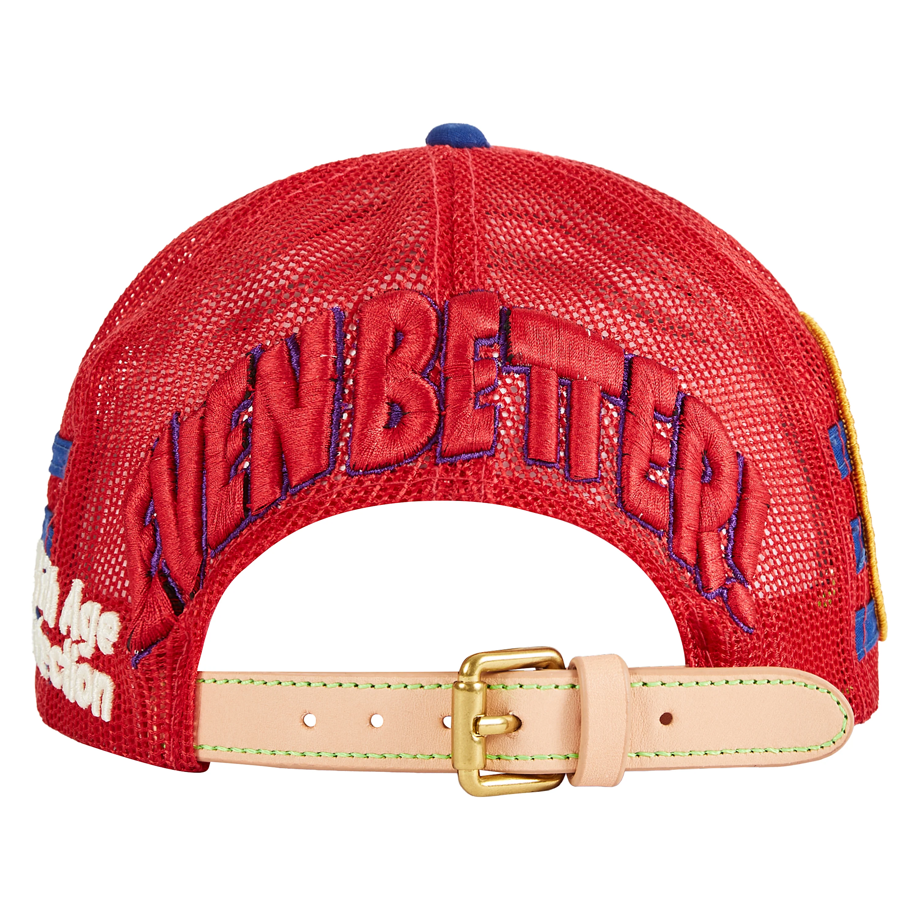 Very Good Vintage Hat | Red/Blue - Image 4