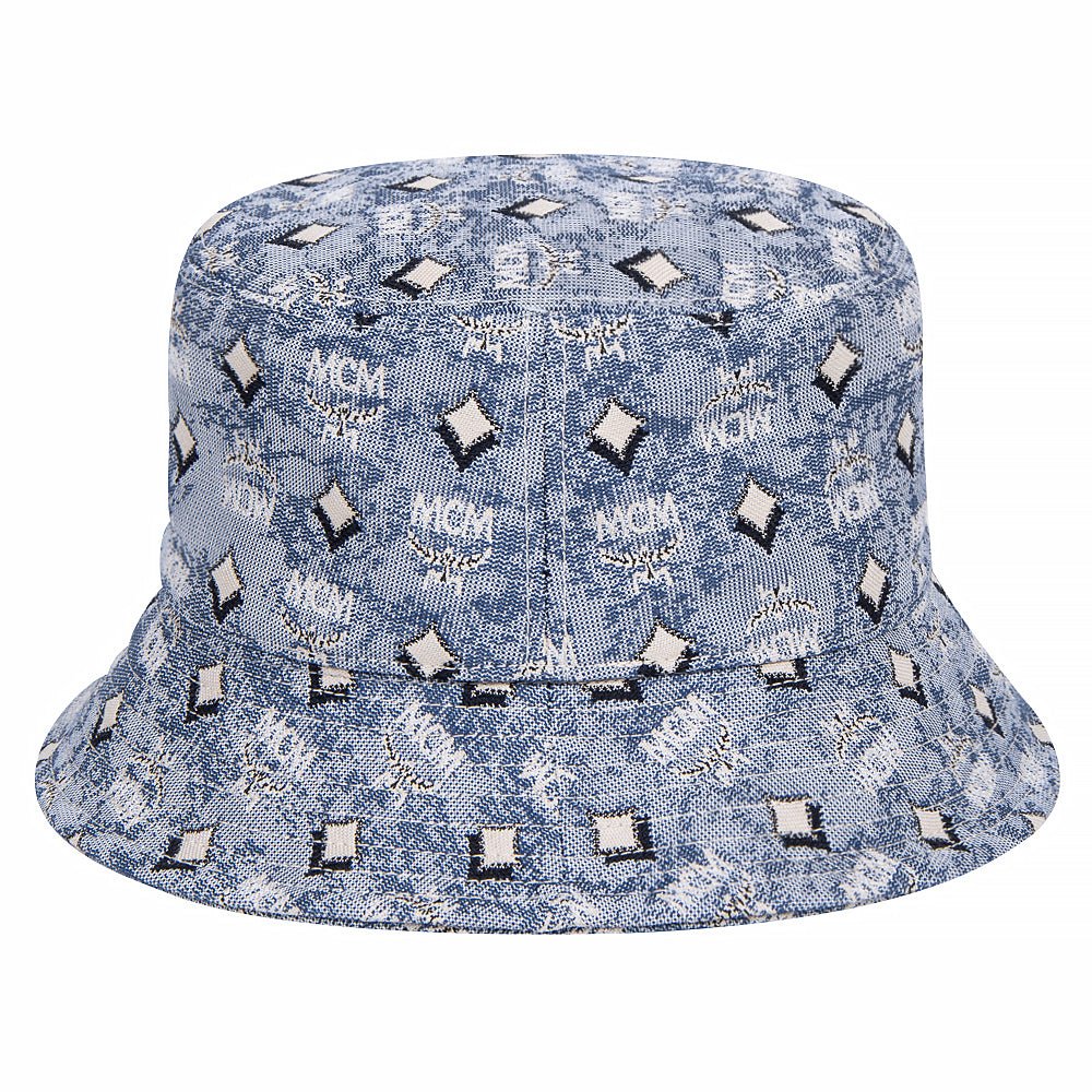 Vintage Jacquard Monogram Bucket Hat - Image 3