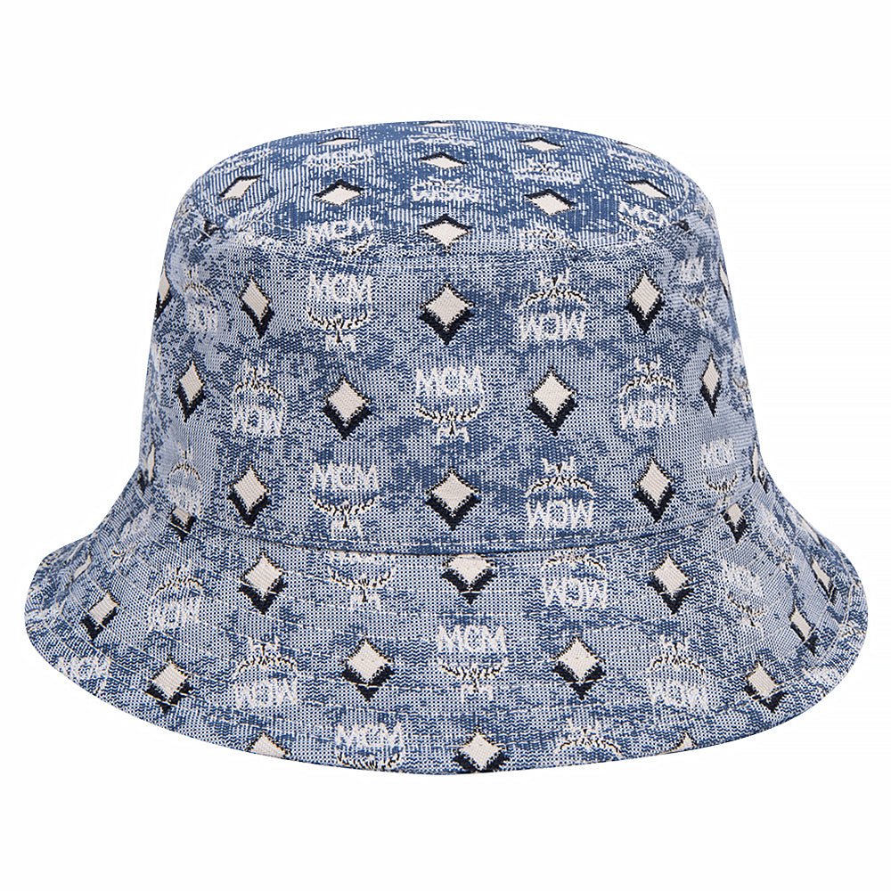 Vintage Jacquard Monogram Bucket Hat - Image 4