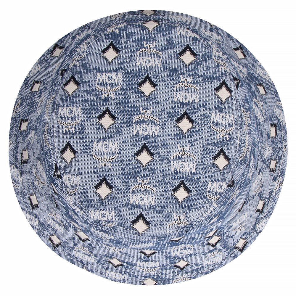 Vintage Jacquard Monogram Bucket Hat - Image 5