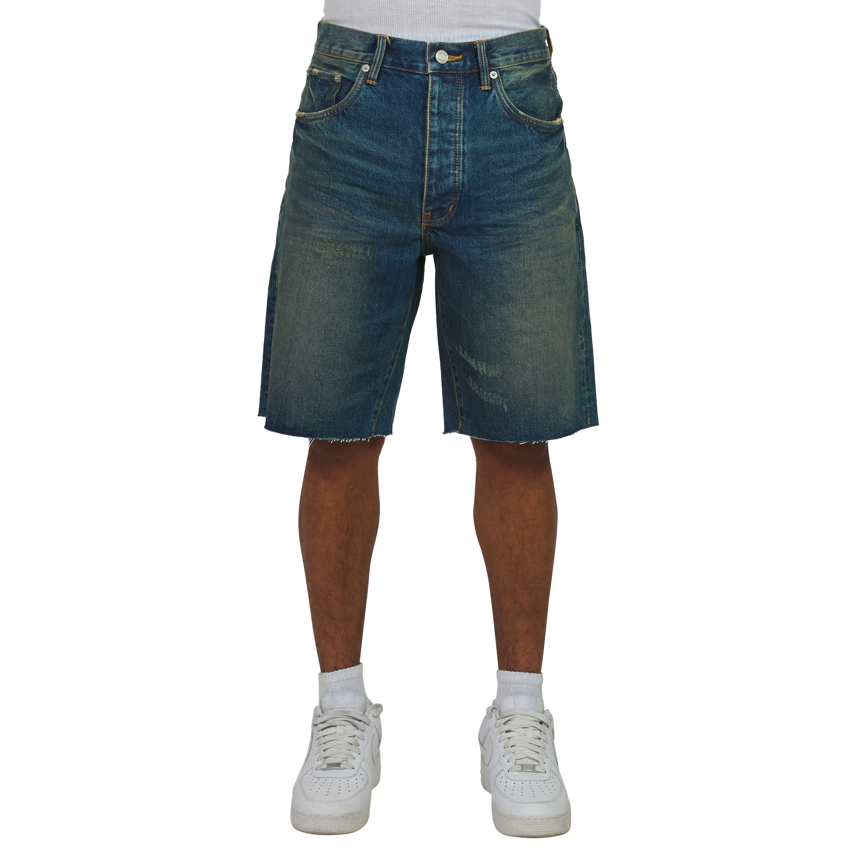 Vintage Mid Denim Short - Image 3