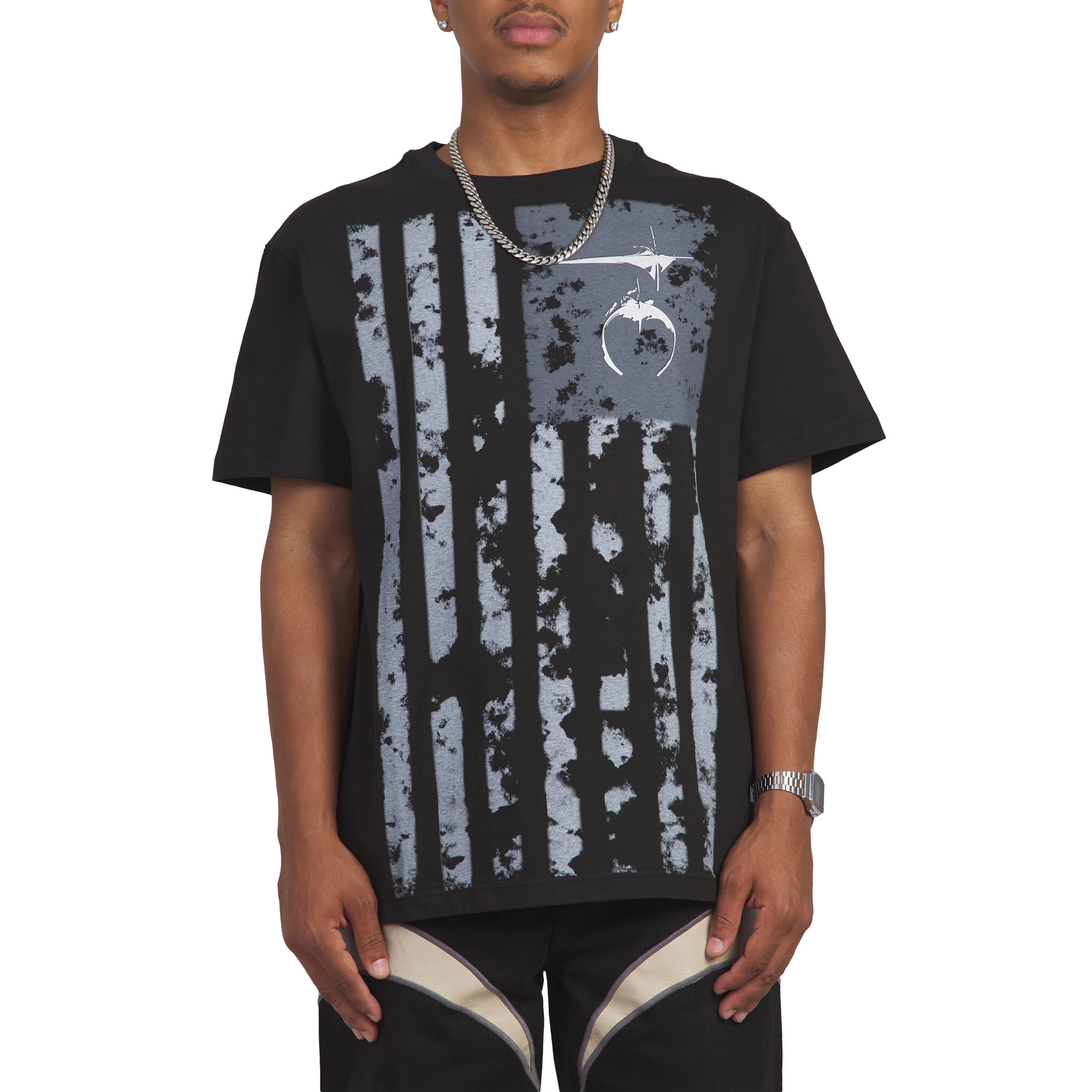 Vintage Old Glory Tee | Black - Image 3