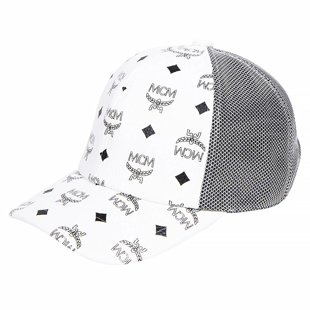 Visetos Mesh Baseball Cap | White - Image 3