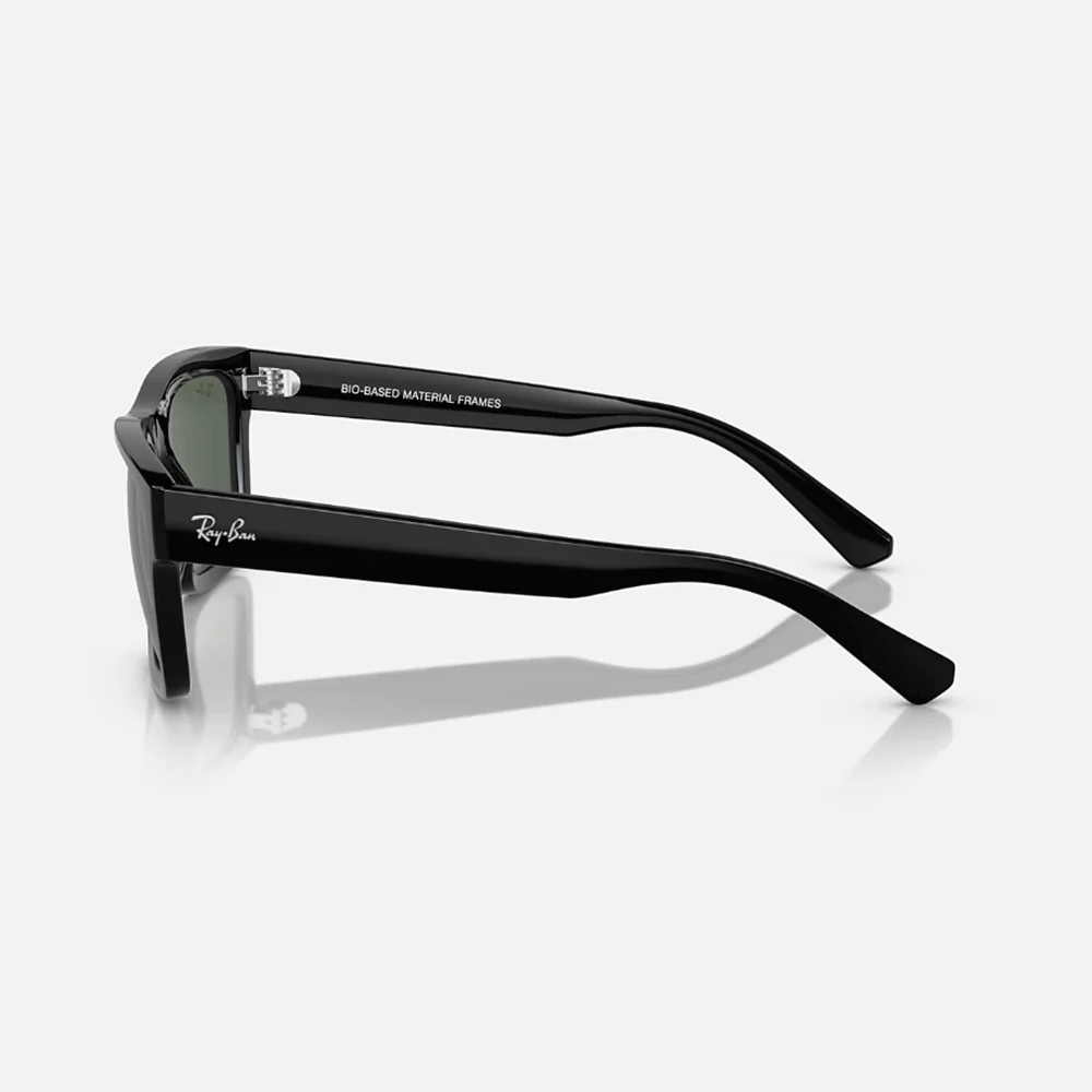 Warren Sunglasses | Black/Dark Green - Image 3