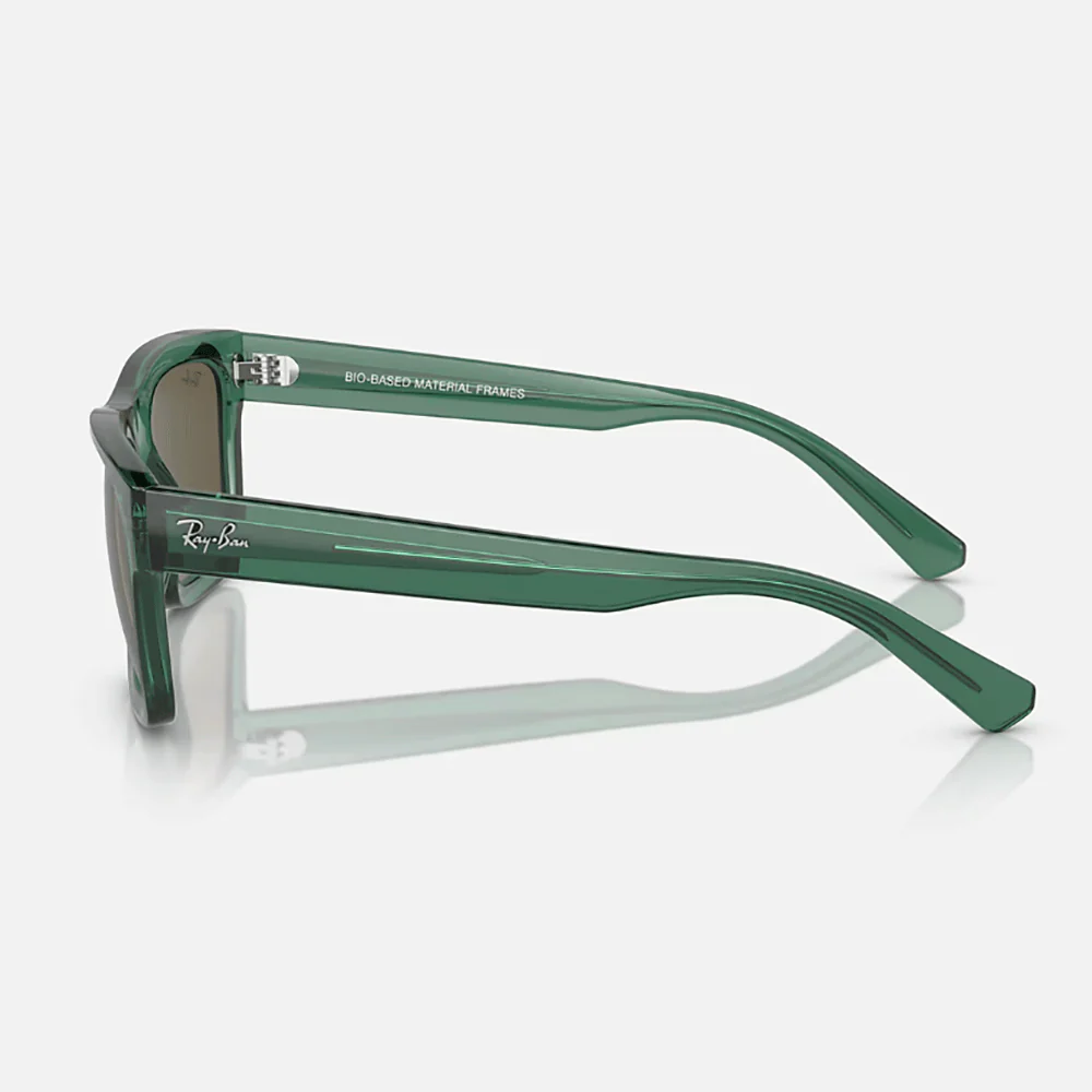 Warren Sunglasses | Transparent Green/Brown - Image 3