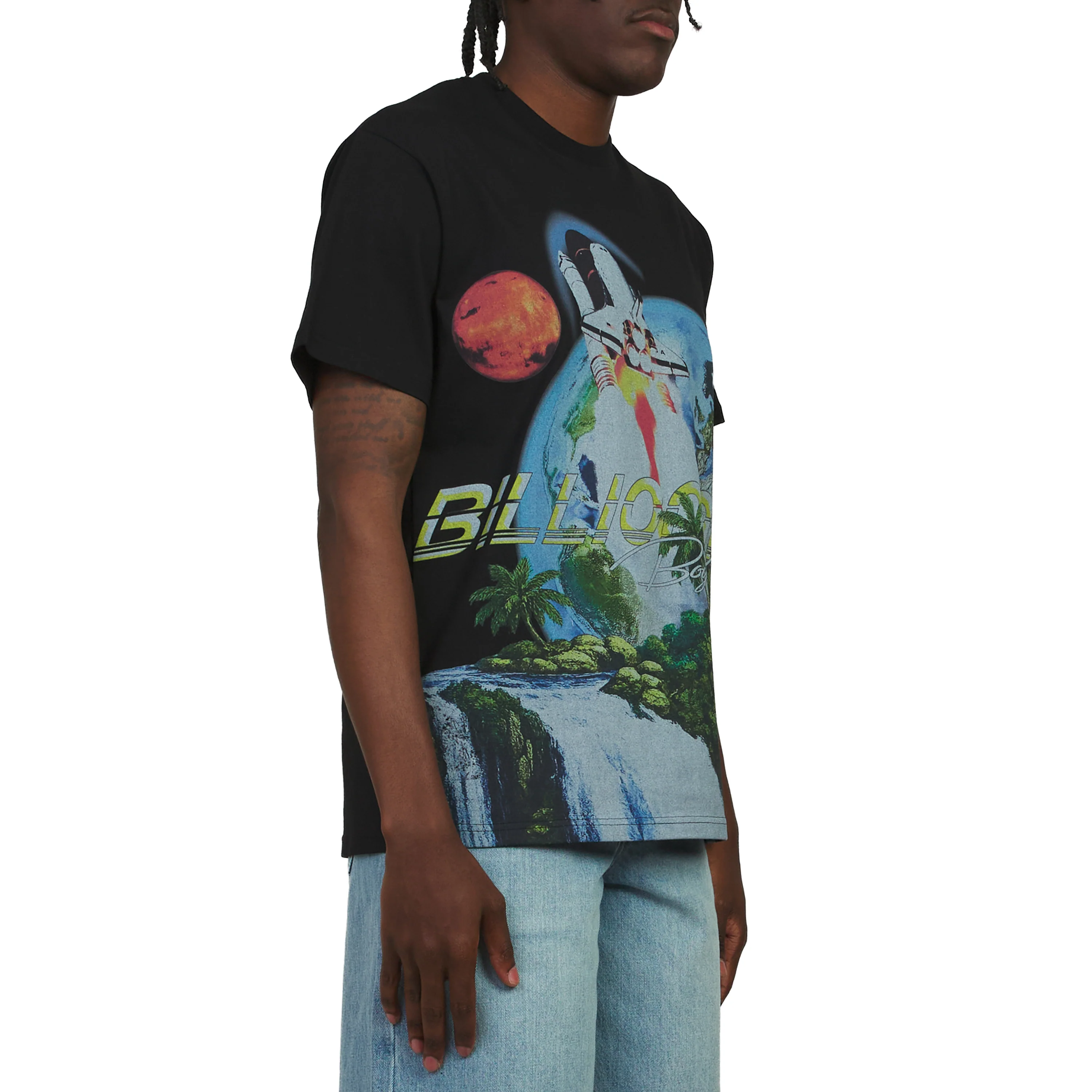 Waterfalls Tee | Black - Image 2