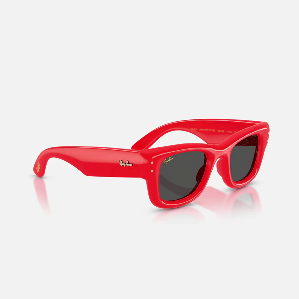 A$ap Rocky X Ray-Ban Wayfarer Puffer | Red/Ultra Black - Image 6