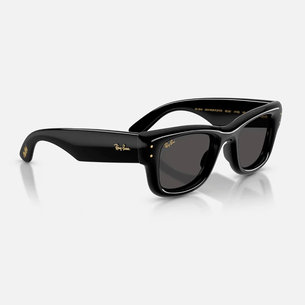 A$ap Rocky X Ray-Ban Wayfarer Puffer | Black/Ultra Black - Image 6