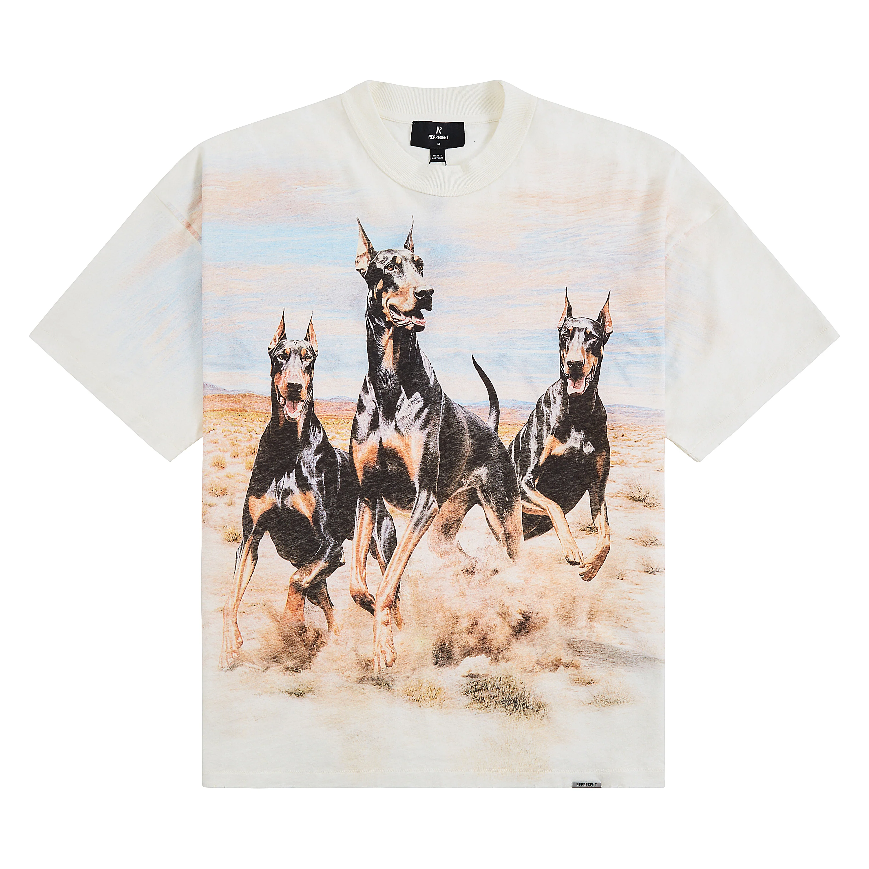 Western Dobermans Tee | Flat White