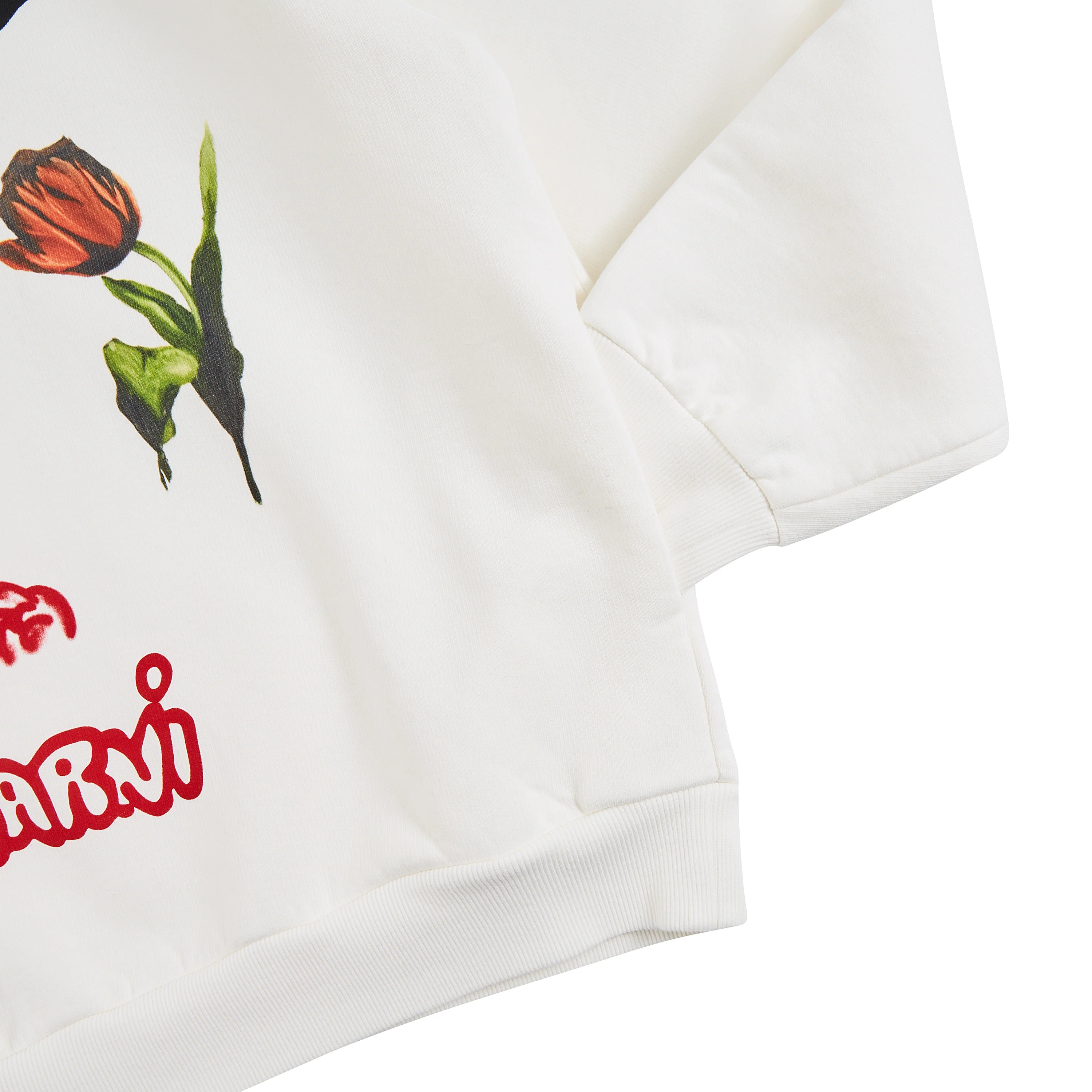 Wolf and Tulips Hoodie - Image 6
