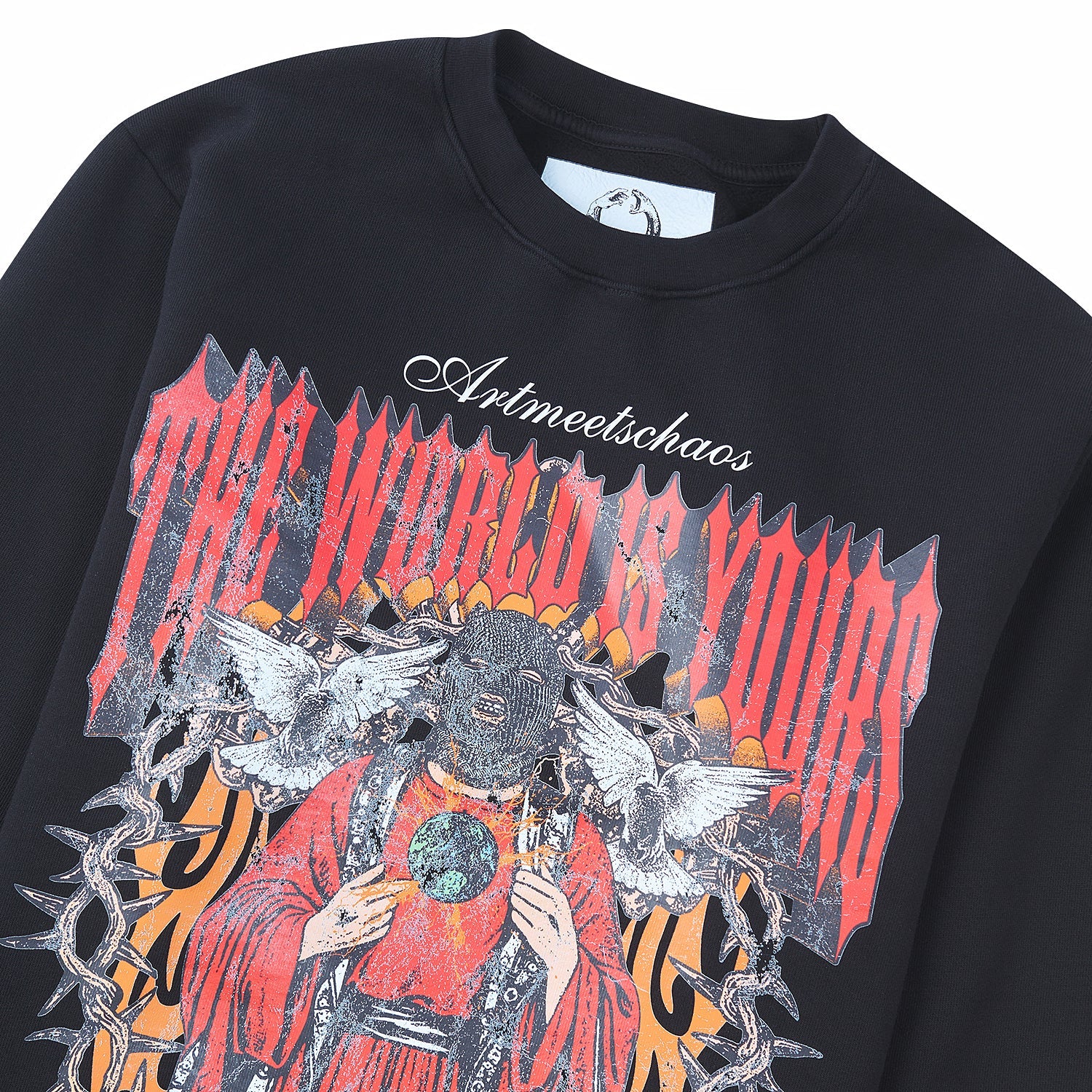 World Spirit Sweatshirt | Black - Image 3