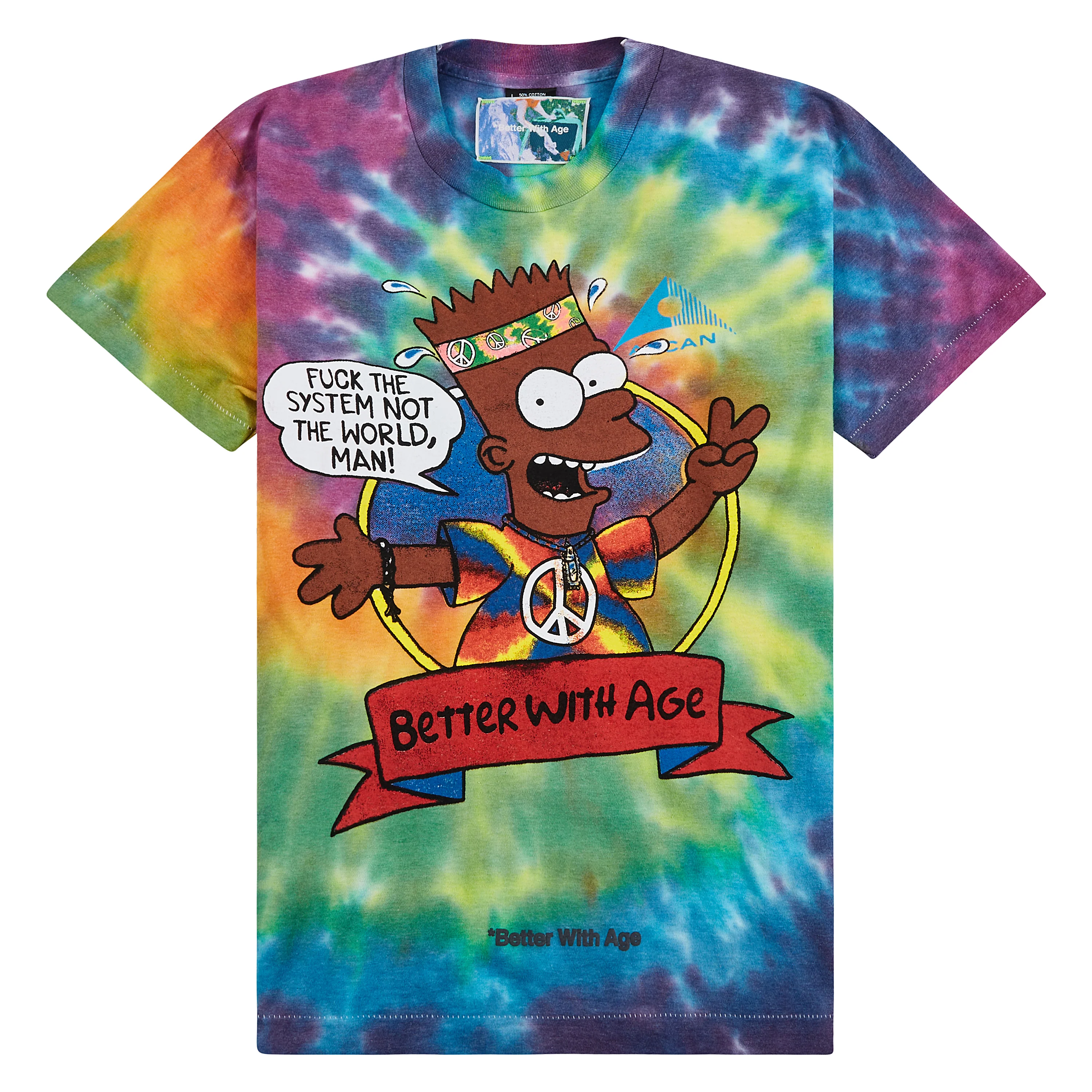 Worser Tie-Dye Tee | Green(M)