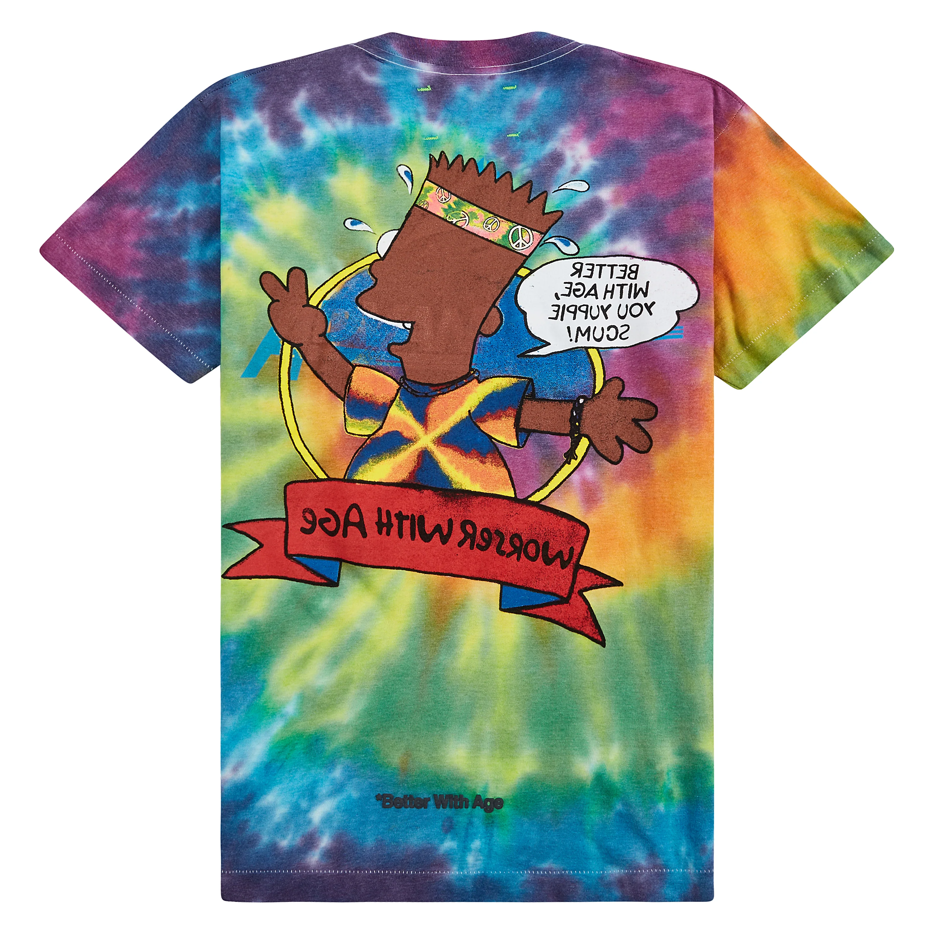Worser Tie-Dye Tee | Green(M) - Image 2