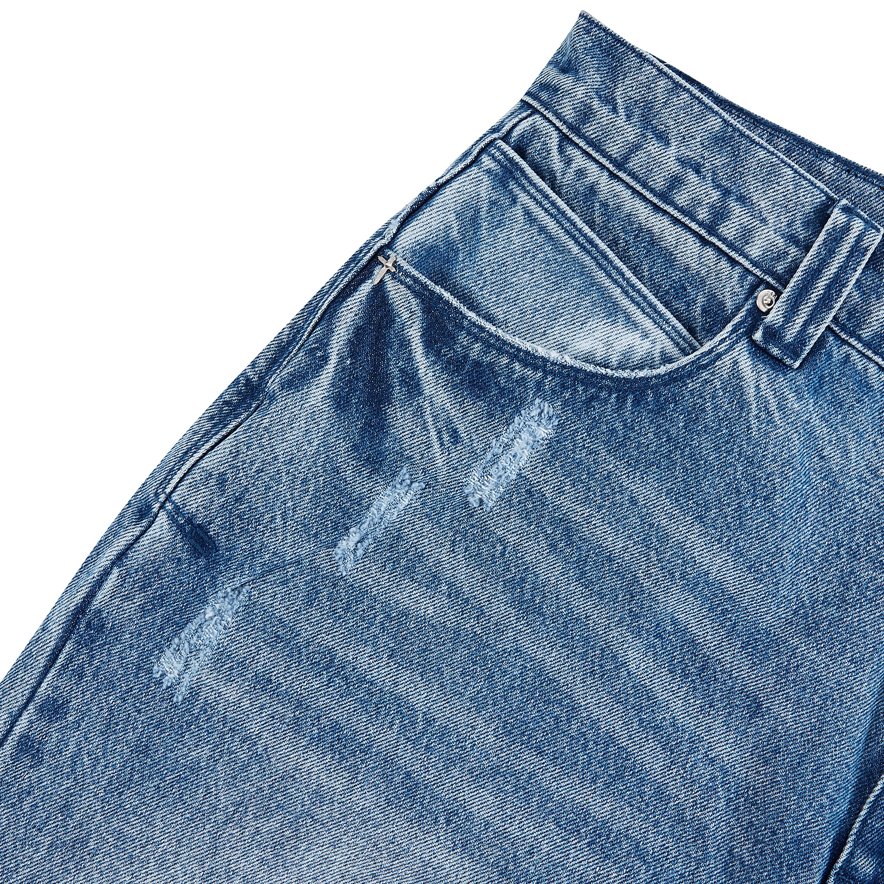 Xander Barrel Leg Denim | Glacier Blue - Image 3