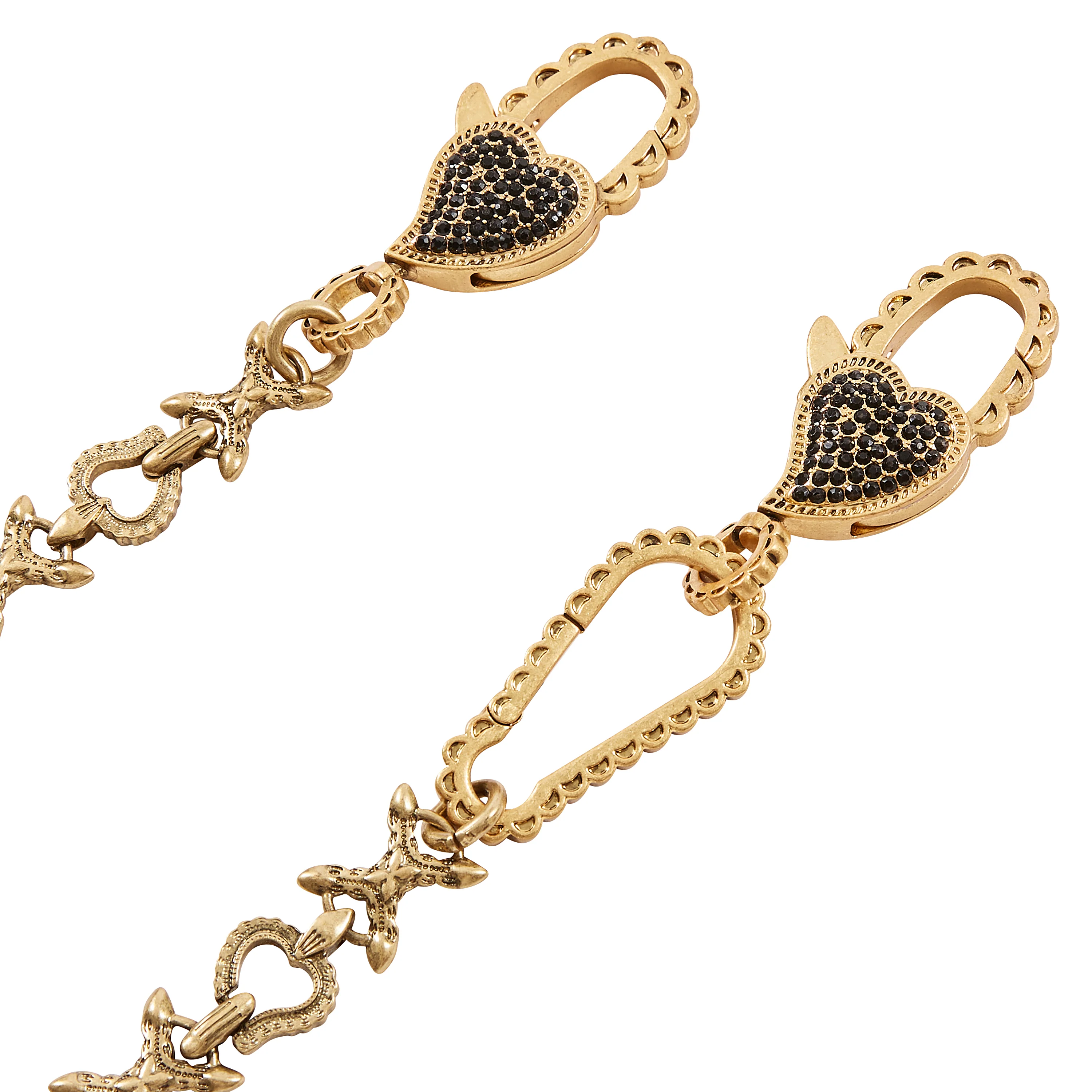XOXO Wallet Chain | Gold Tone - Image 3