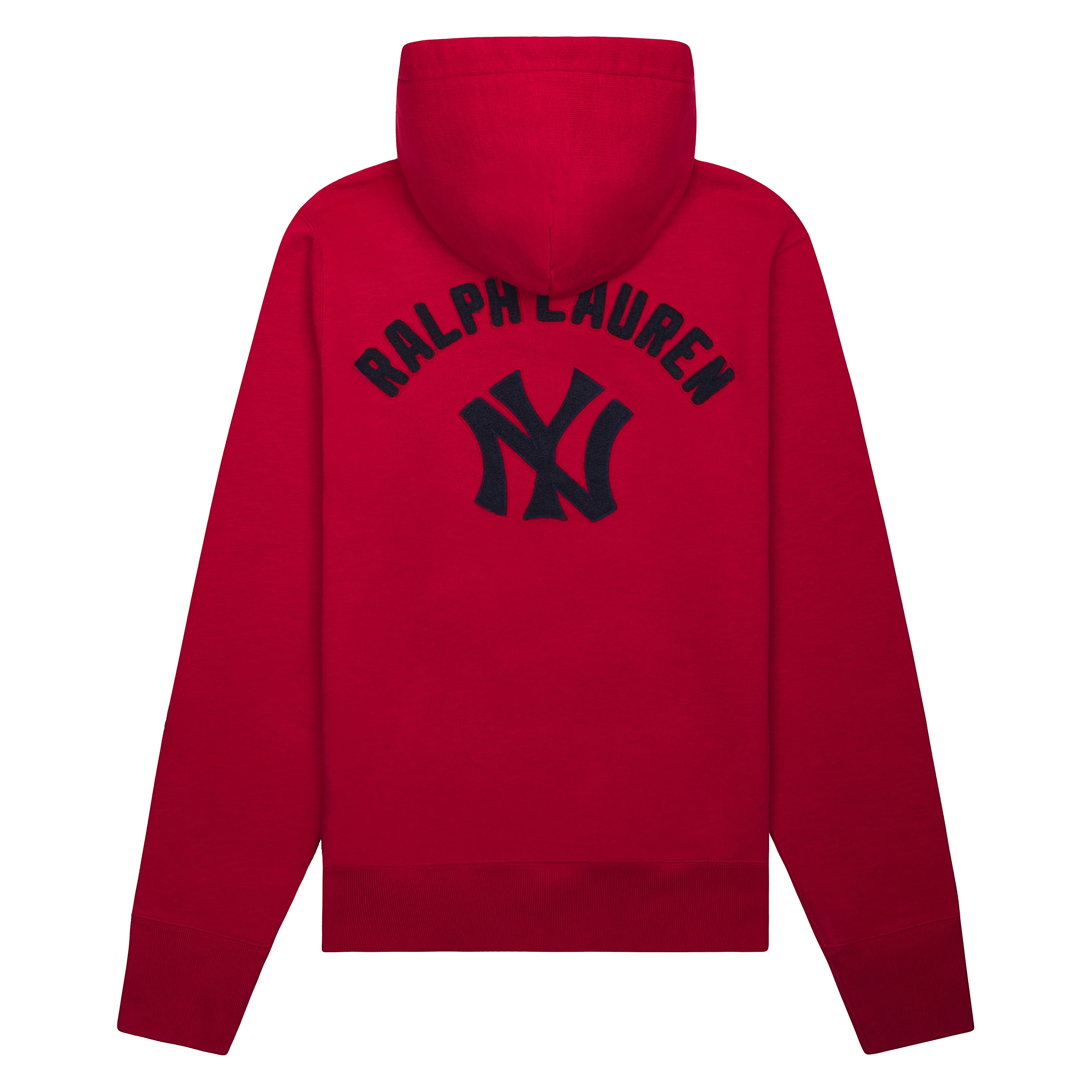 Yankees Fleece Hoodie | Red - Image 2