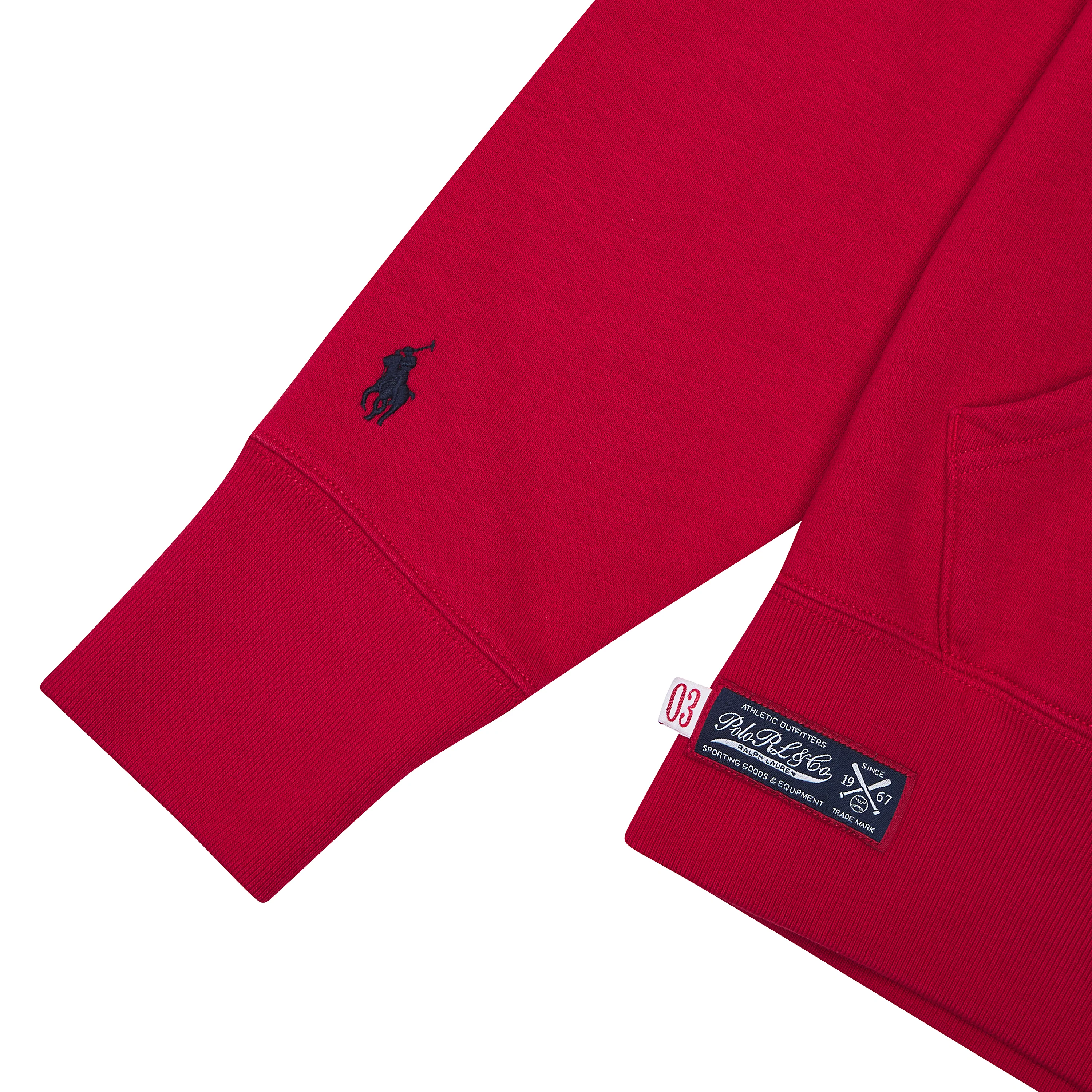 Yankees Fleece Hoodie | Red - Image 5
