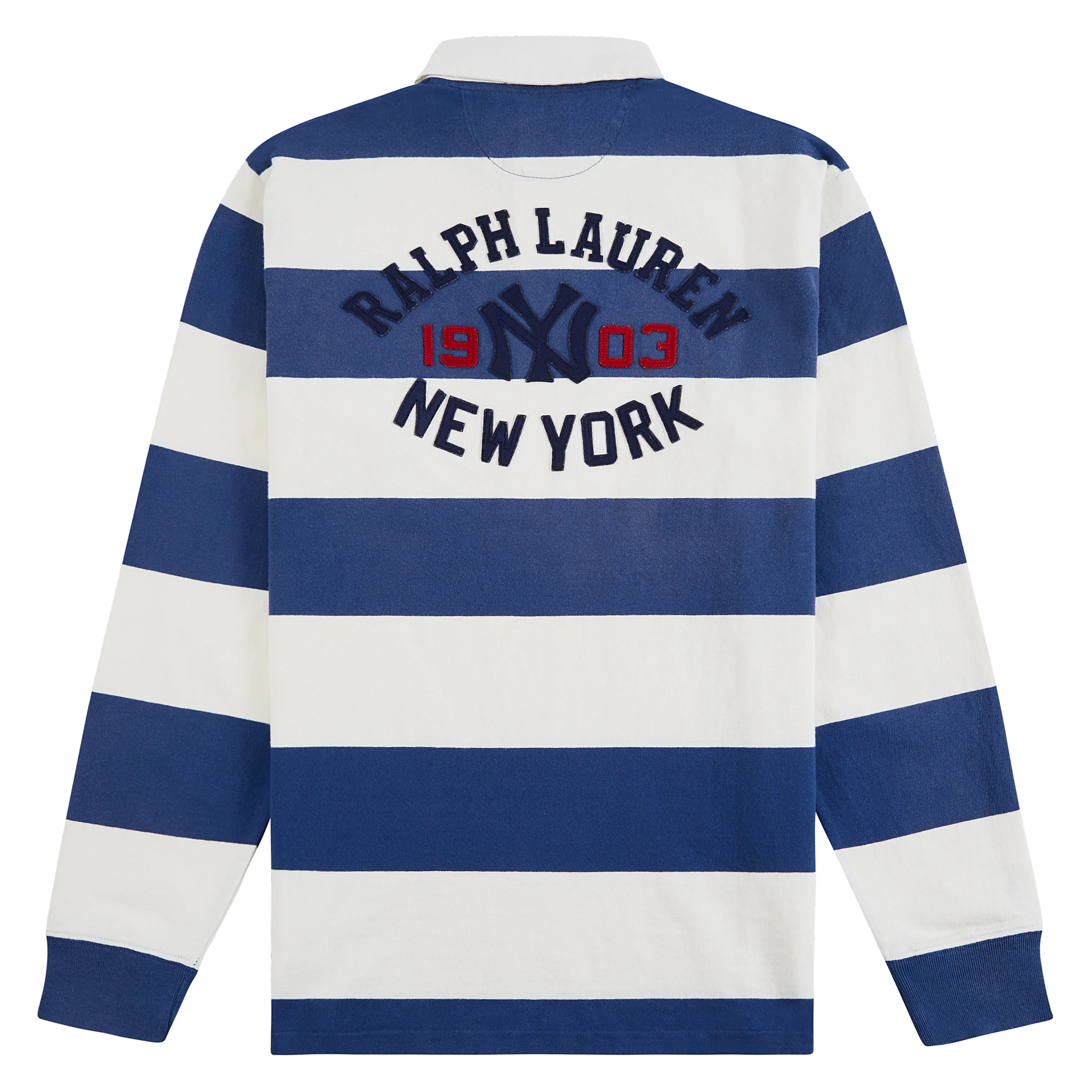 Yankees™ Rugby Shirt | Blue/White - Image 5