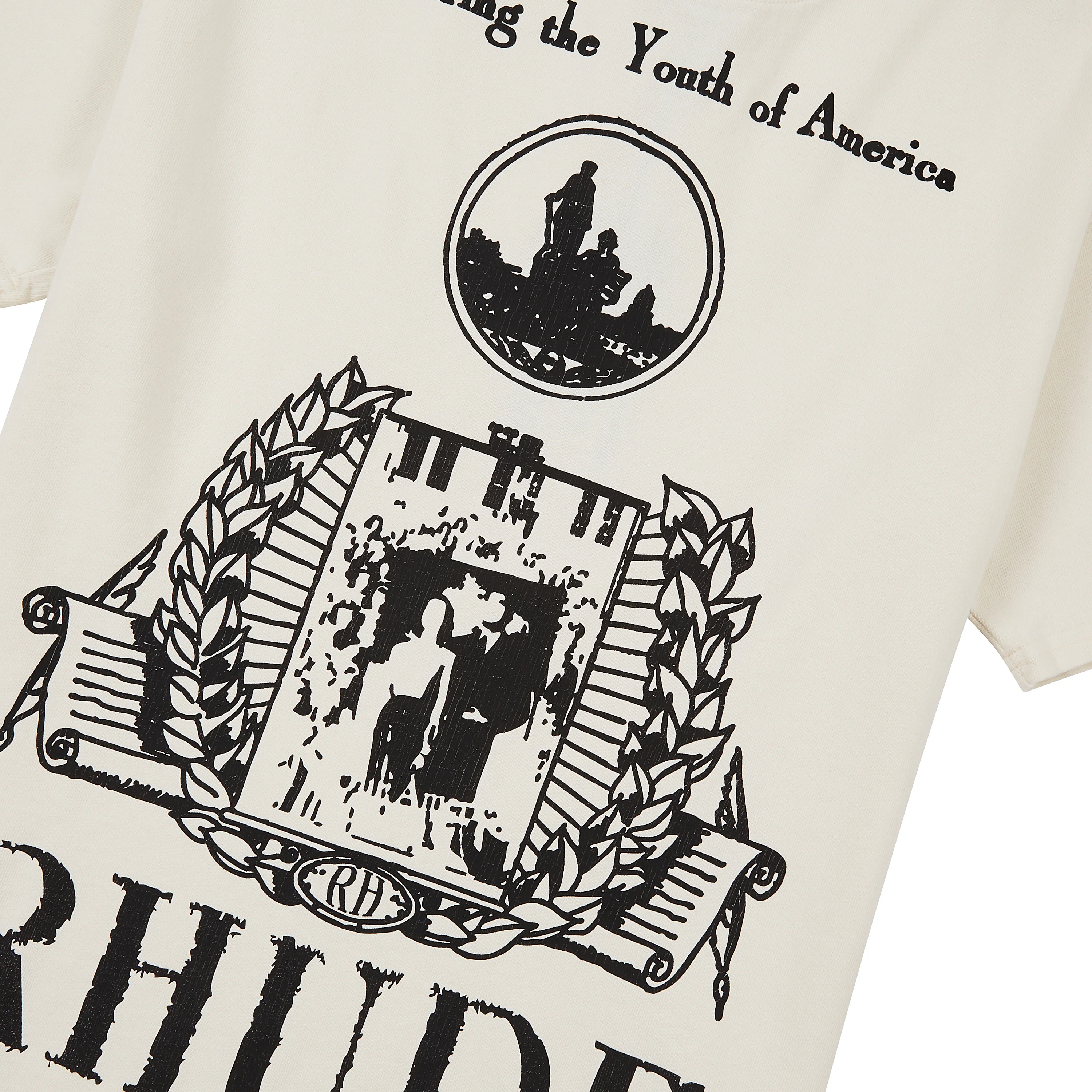 Youth of America Tee | White/Black - Image 3
